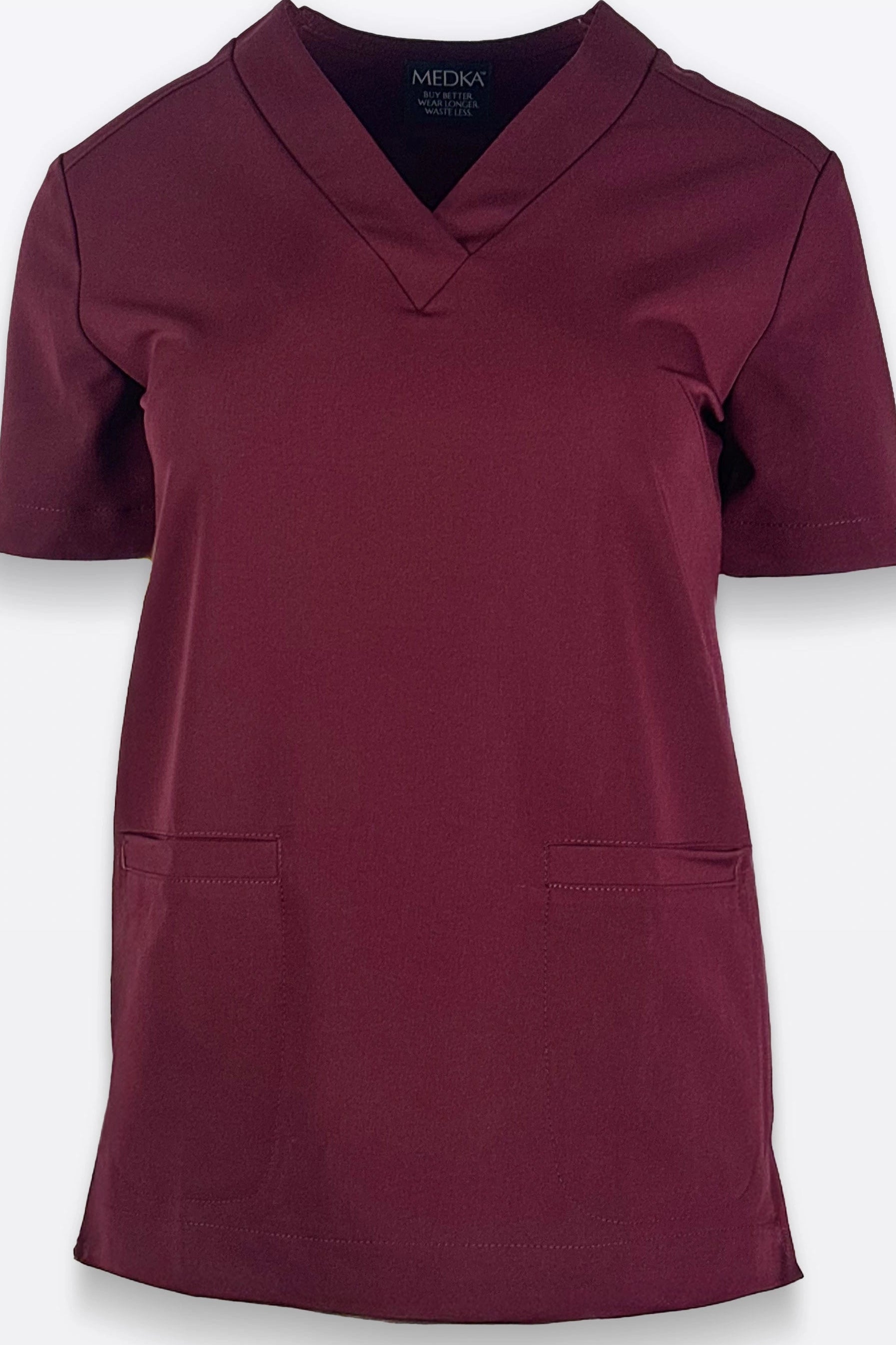 Bluza medyczna damska Moxi w kolorze cherry smoke packshot