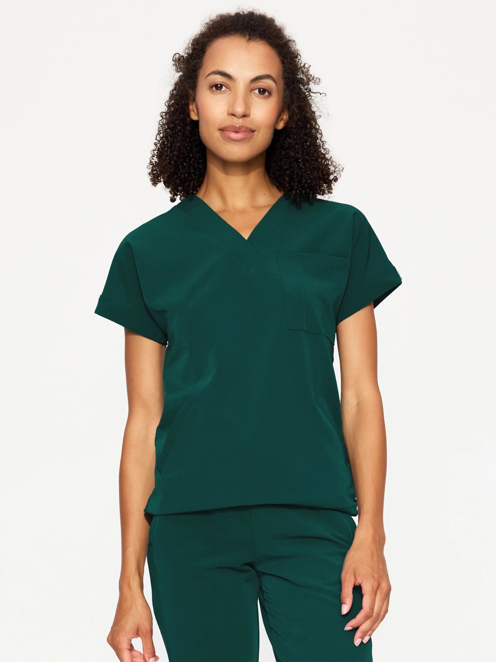 Bluza medyczna damska WELT emerald green