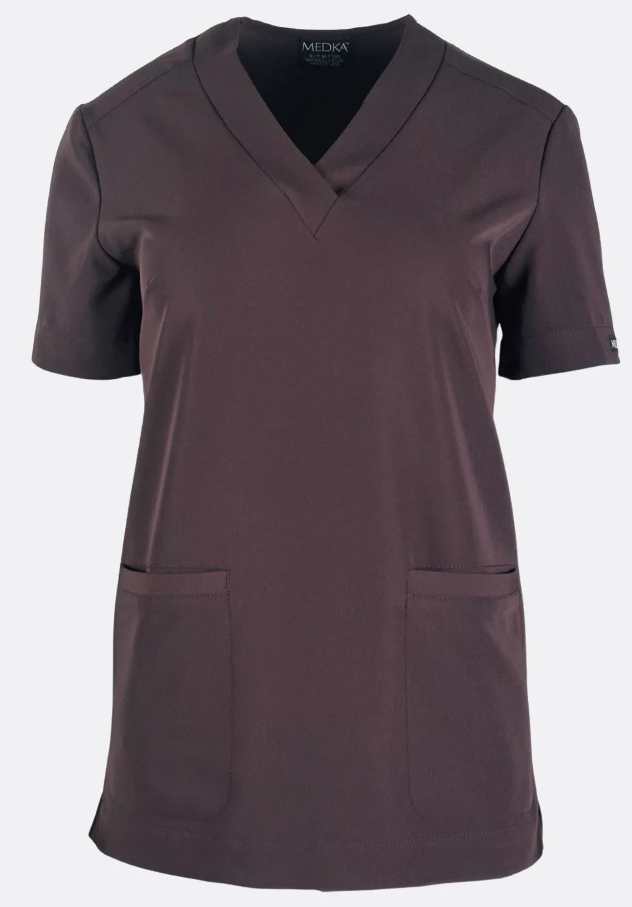 Bluza medyczna damska - MOXI czekoladowa - Medka