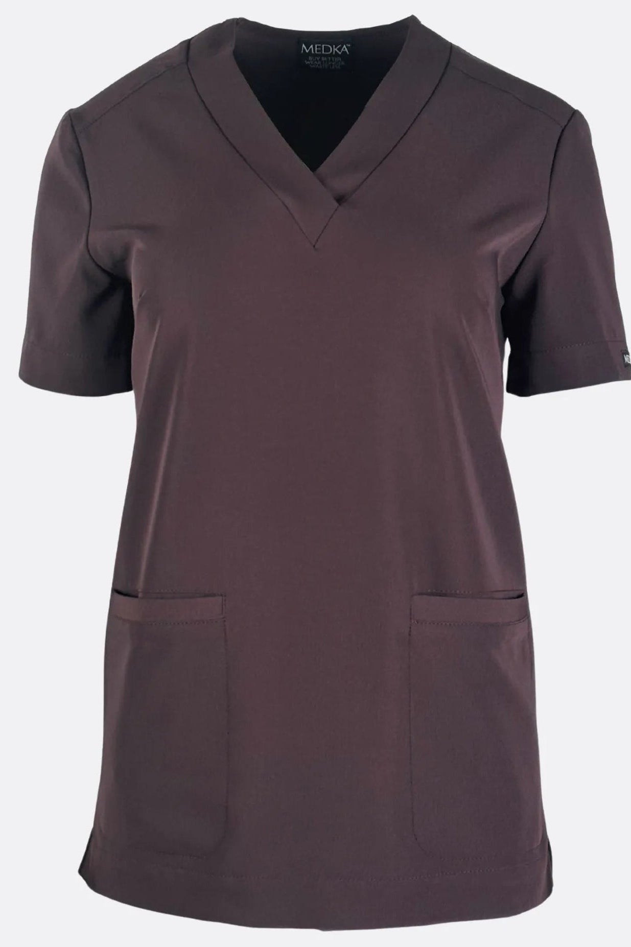 Bluza medyczna damska - MOXI czekoladowa - Medka