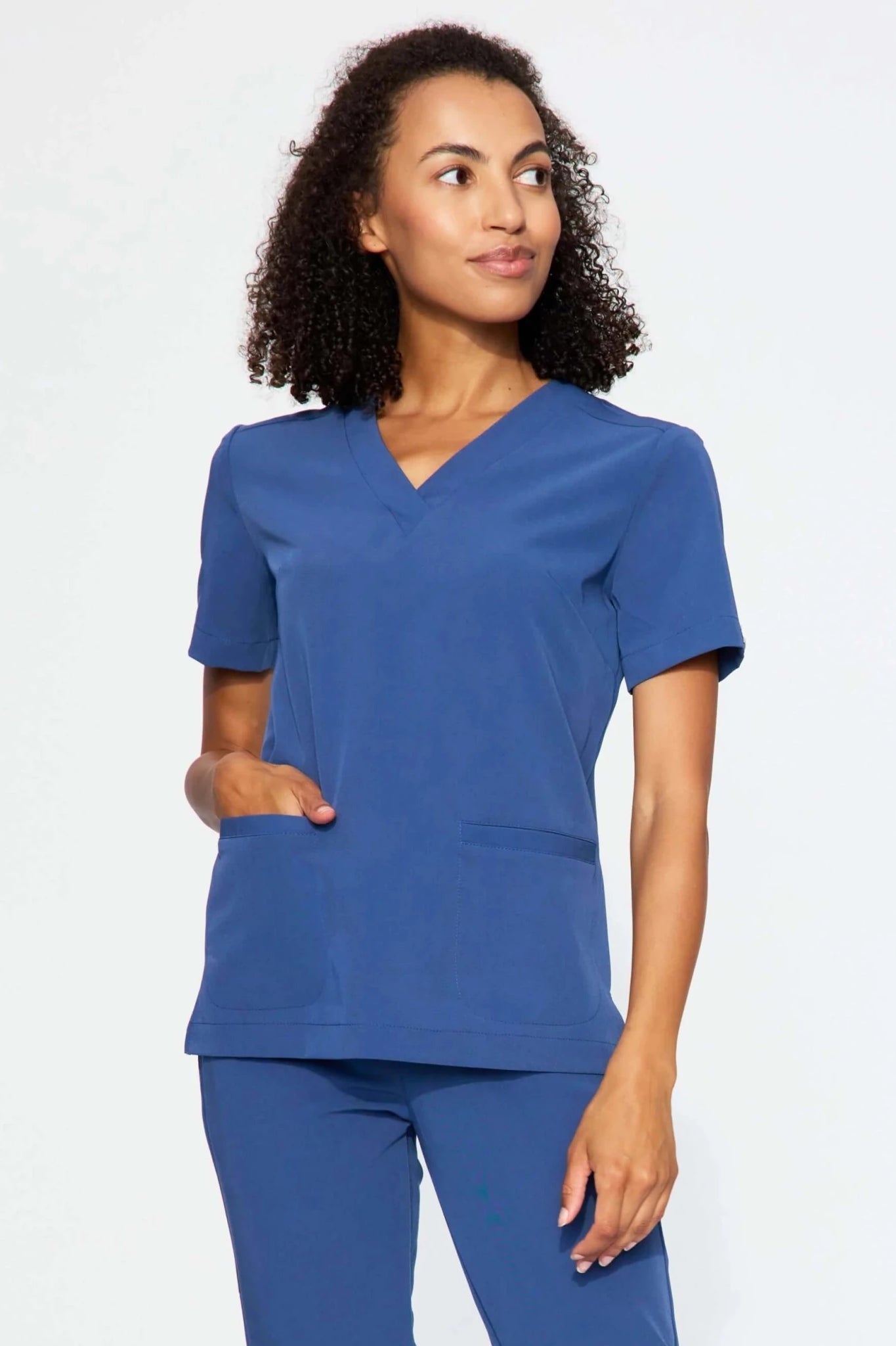 Women's medical sweatshirt - MOXI indigo