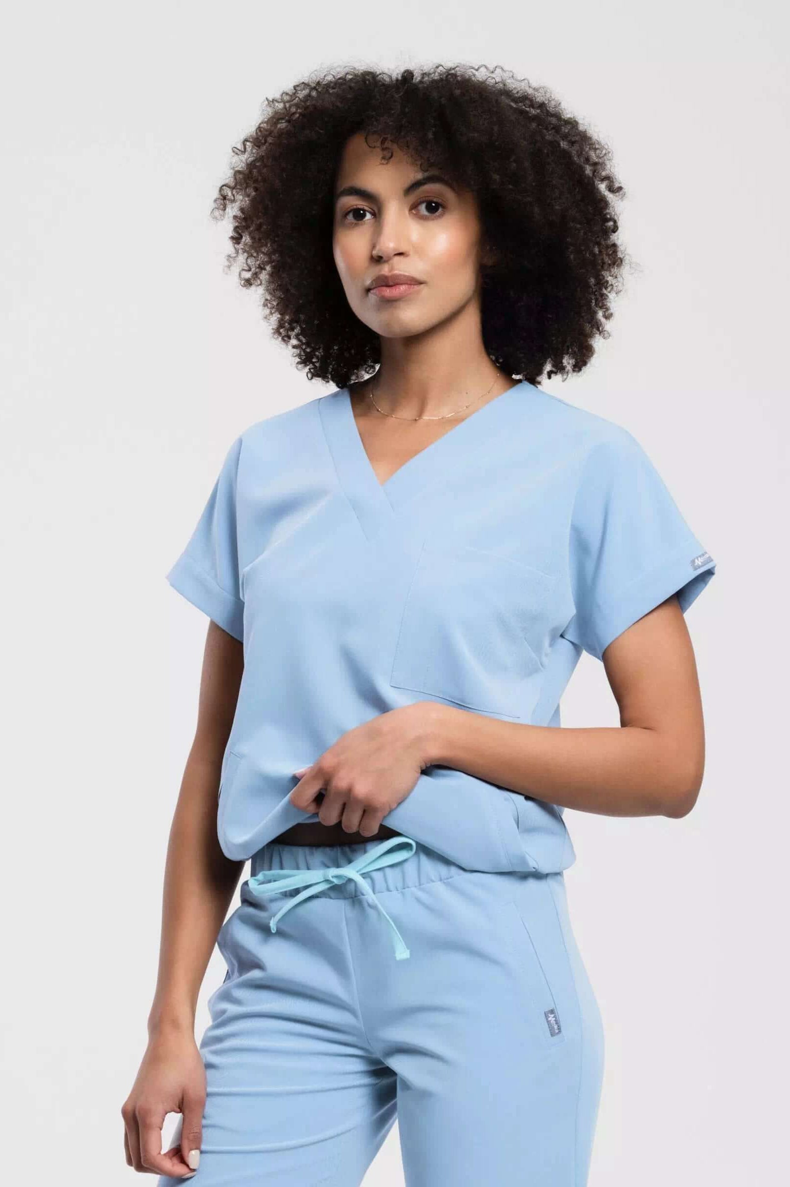 scrubs medyczny WELT błękitny Medka