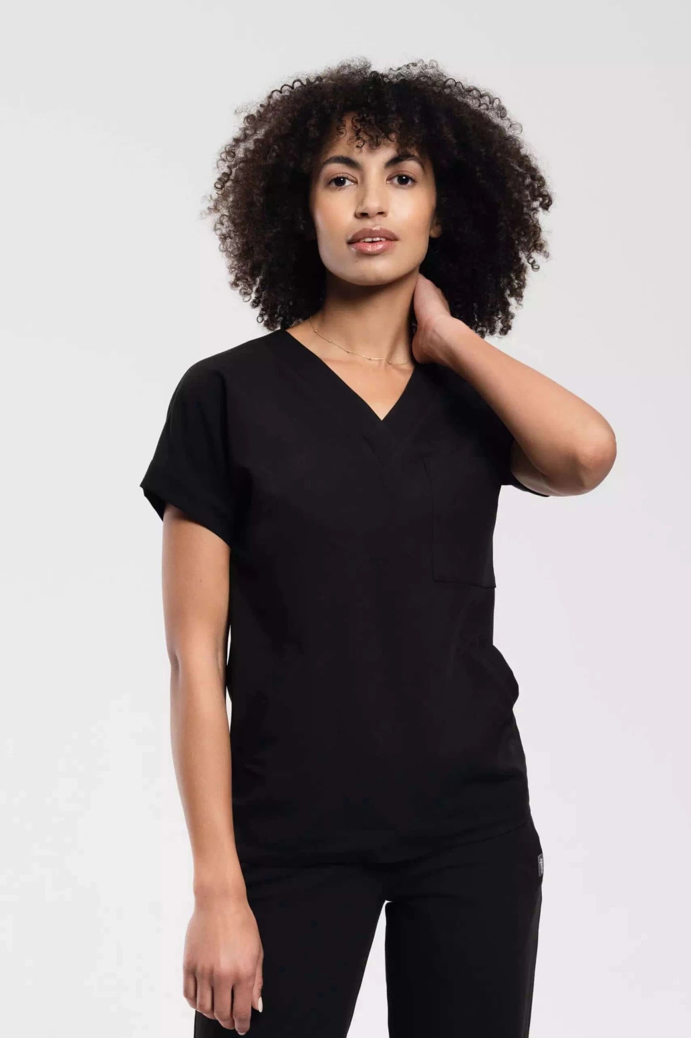 medical scrubs Welt black Medka