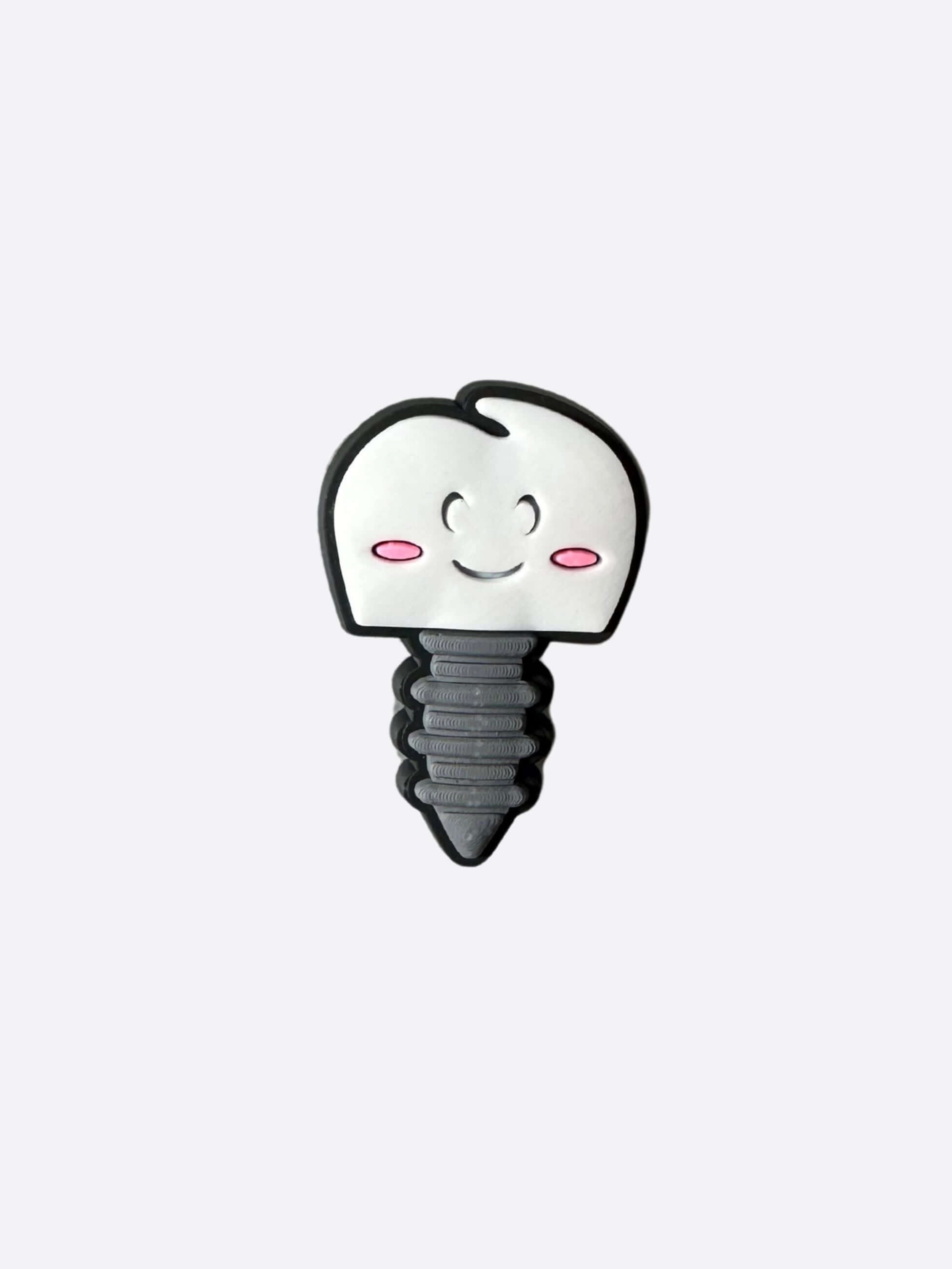 Przypinka do crocsów śrubek