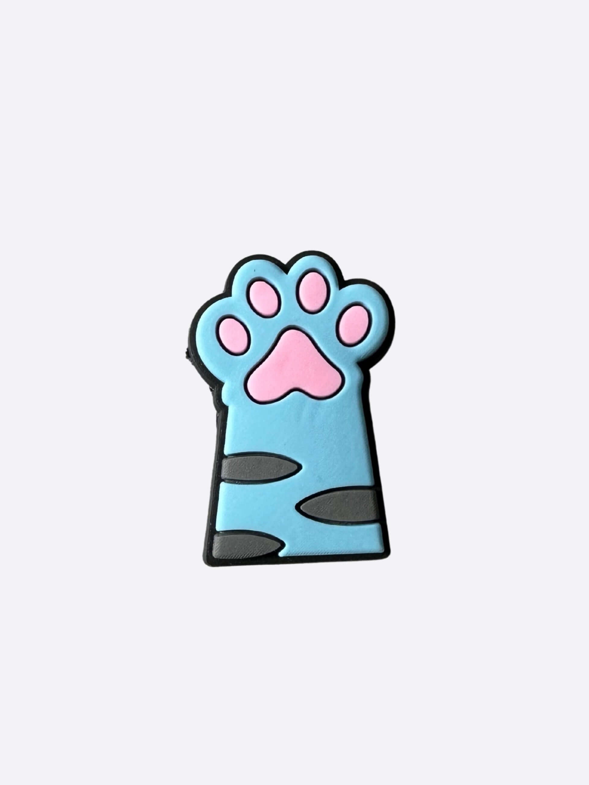 Przypinka do crocsów łapka