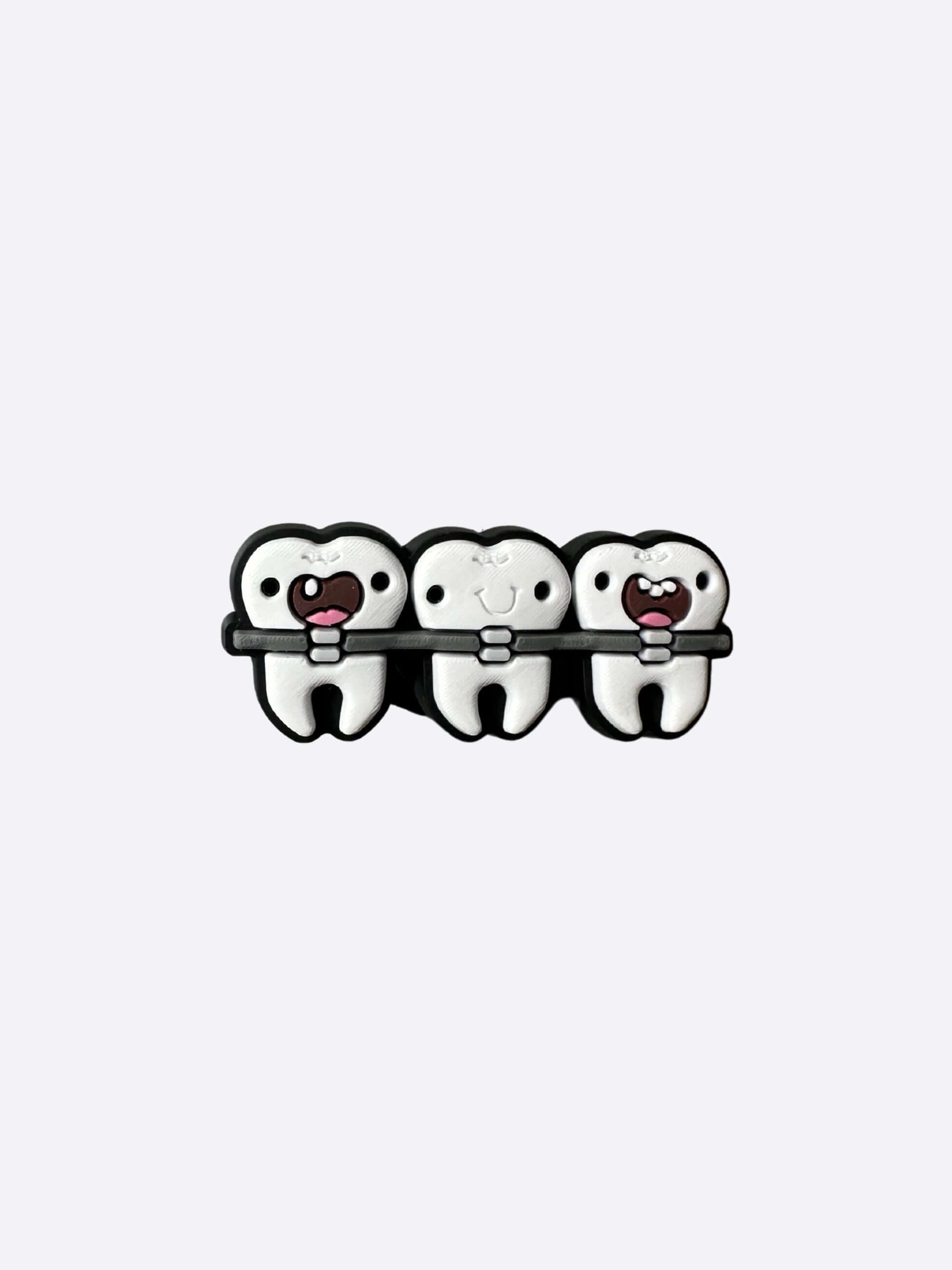 Przypinka do crocsów trójząbki