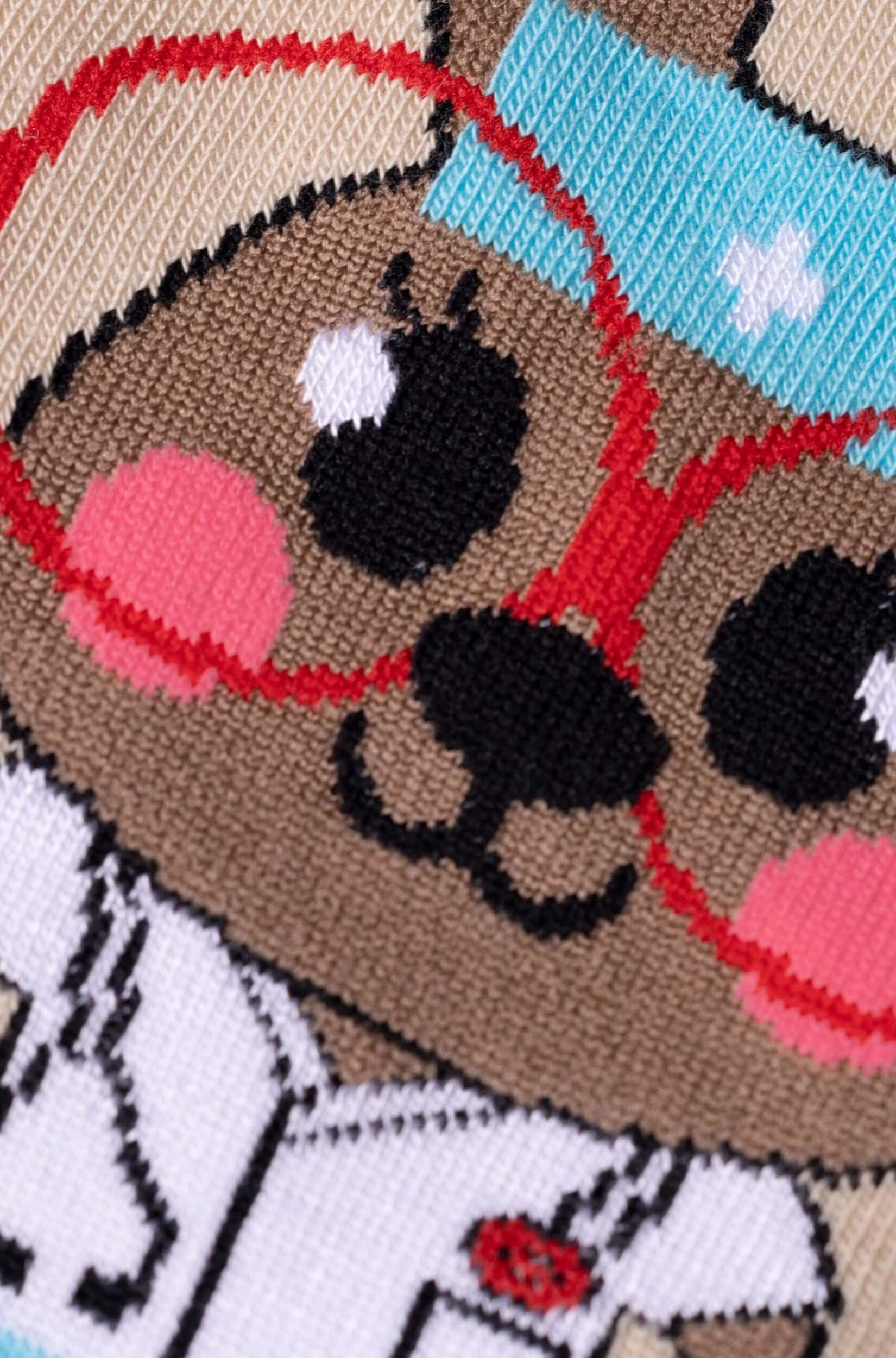 Skarpetki Dr Królikowa (unisex) widok na królika