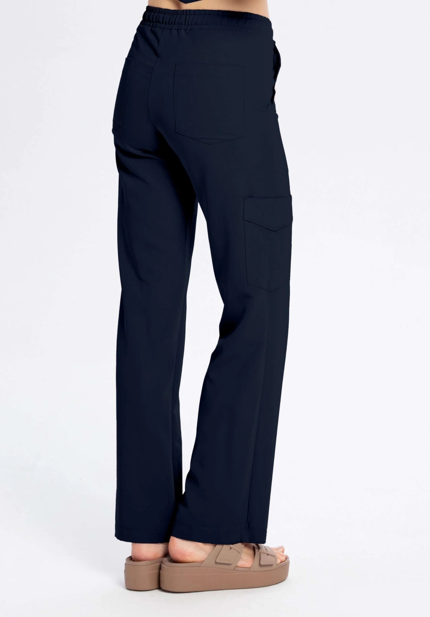 Spodnie medyczne damskie - FLOW navy blue dla PUM - Medka