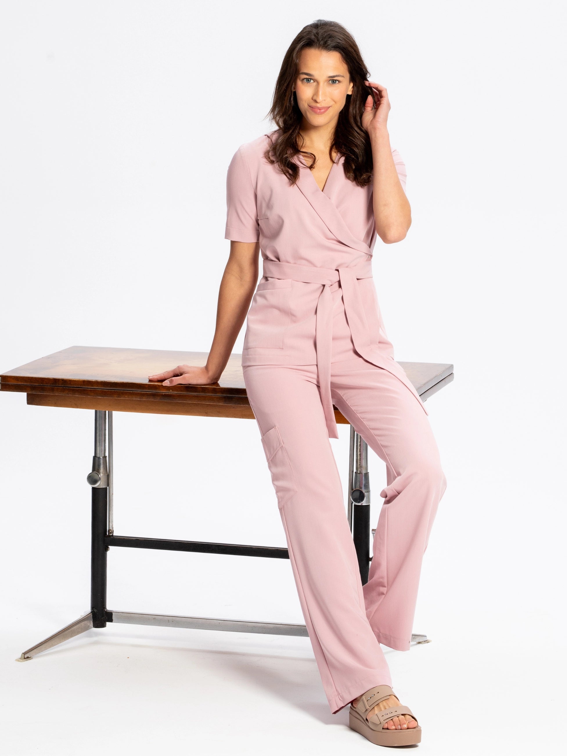 Tunika medyczna NAYA misty rose