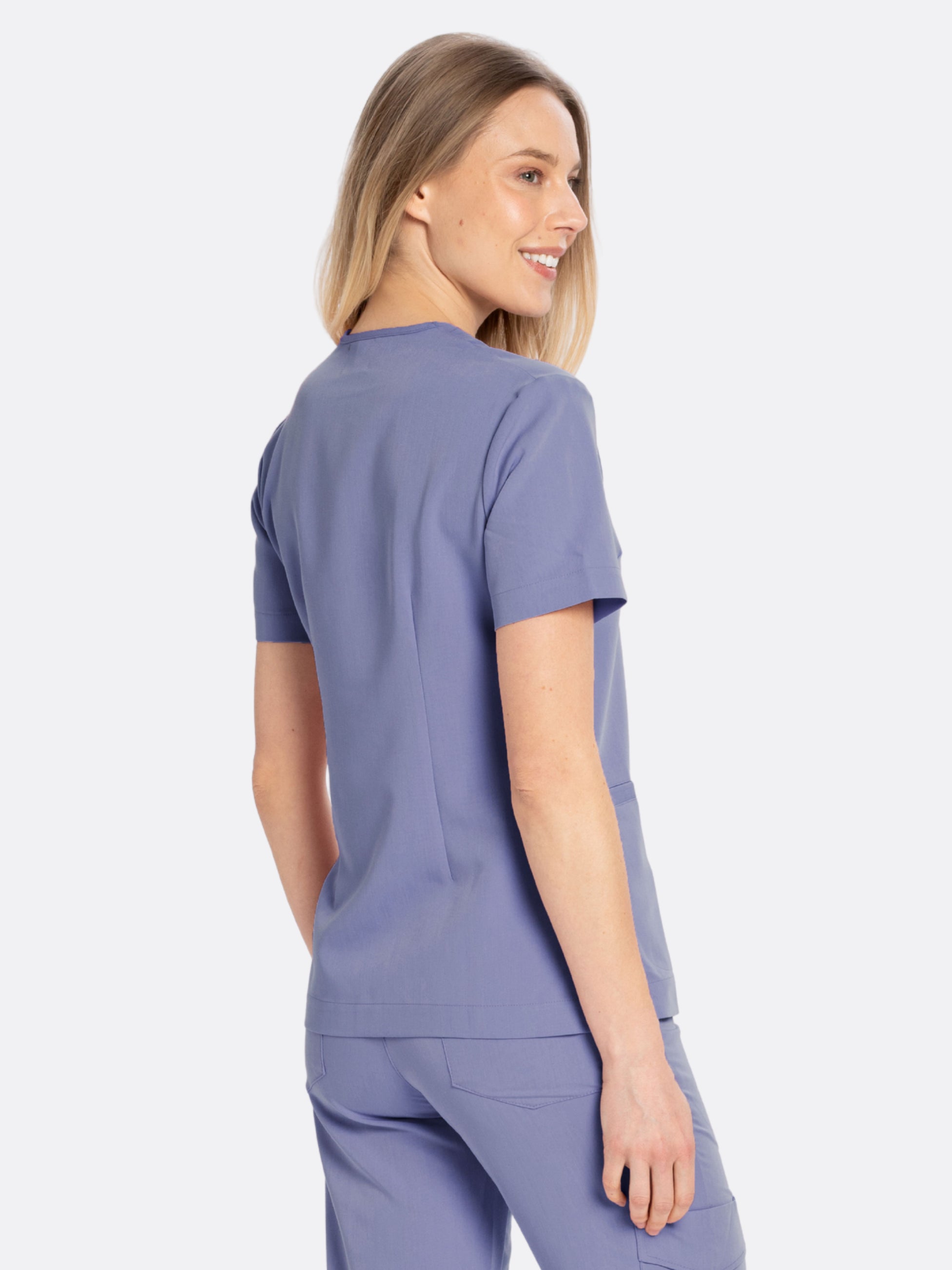 Bluza medyczna damska MOXI frozen tył