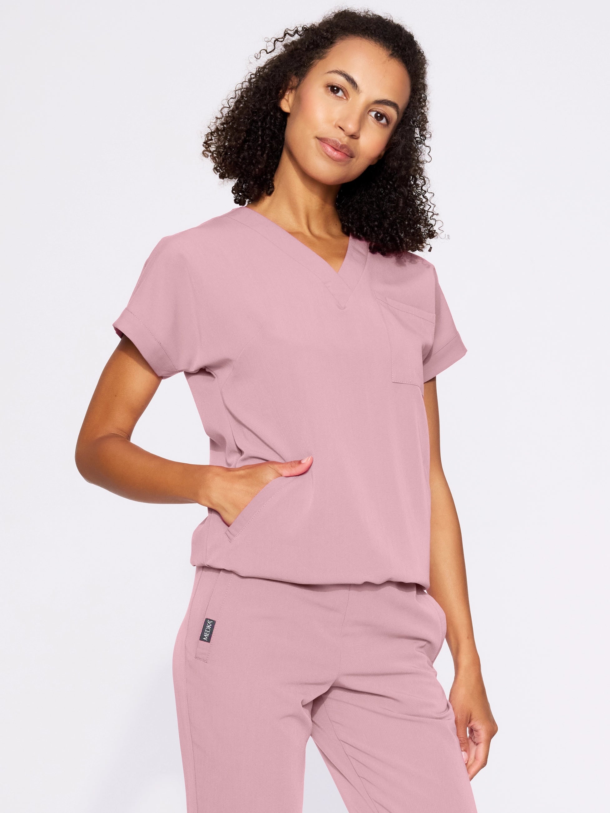 Bluza medyczna damska WELT misty rose