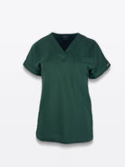 Bluza medyczna Welt w kolorze emerald green packshot
