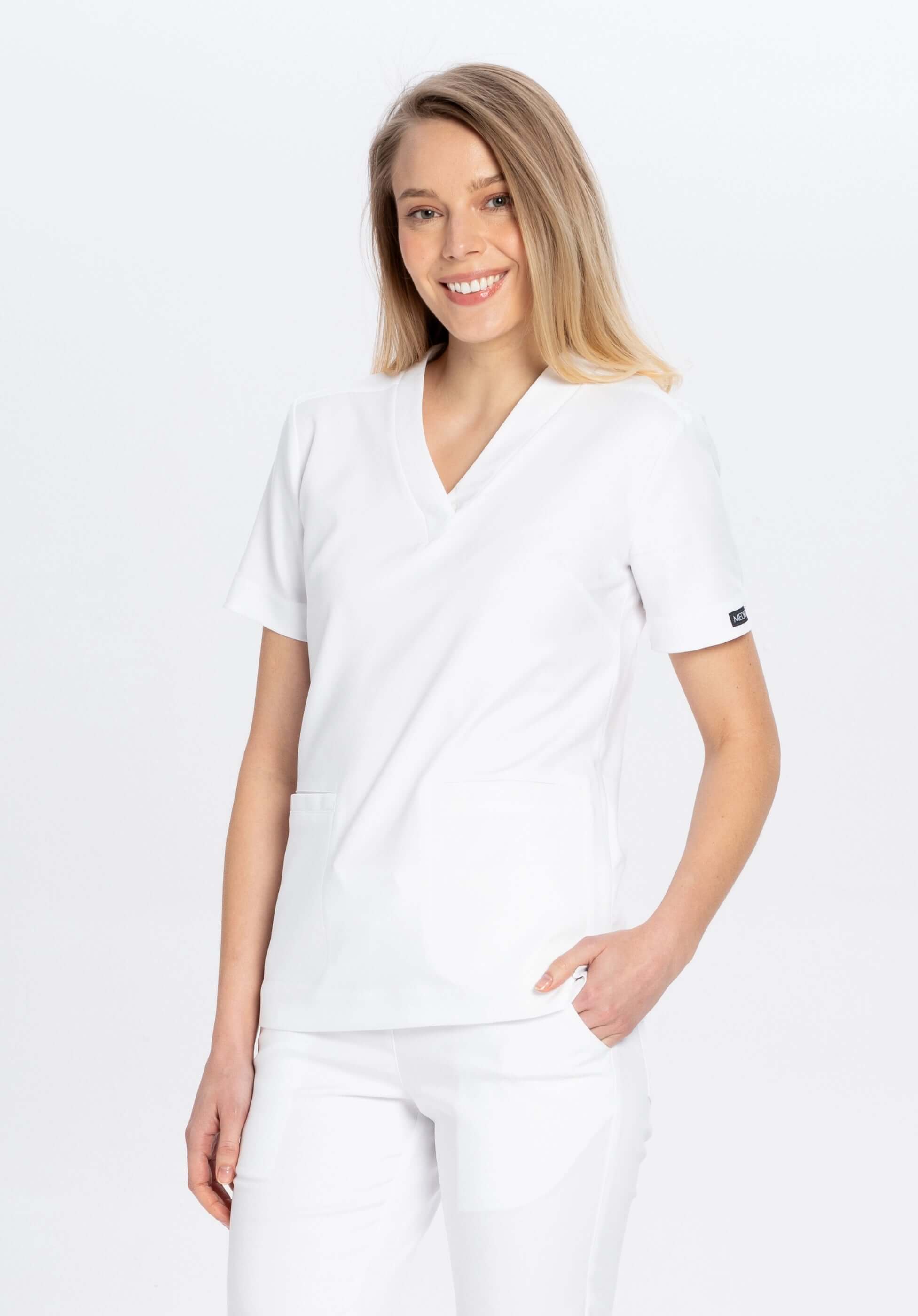 Bluza medyczna damska MOXI biała