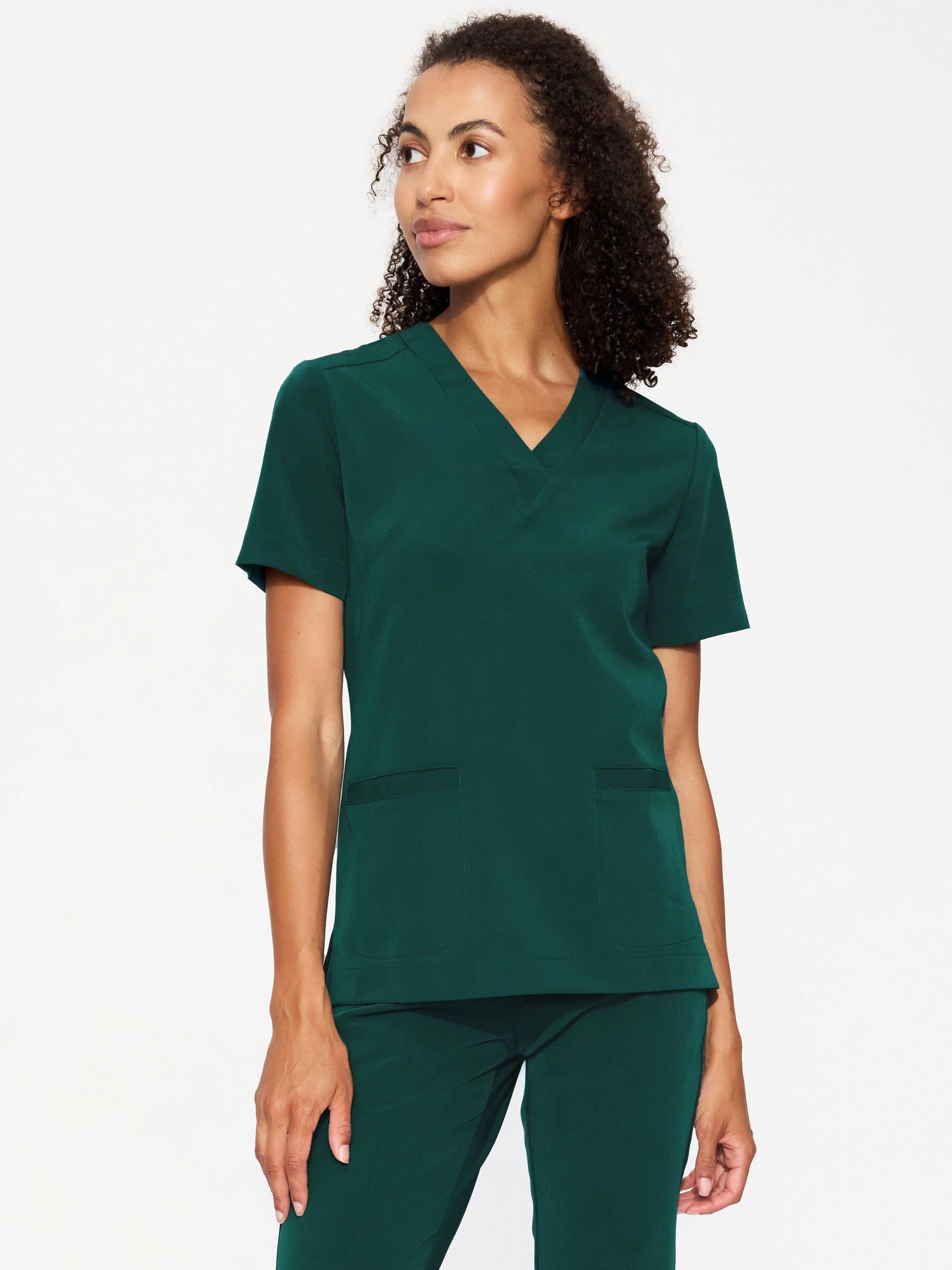 Bluza medyczna damska MOXI emerald green
