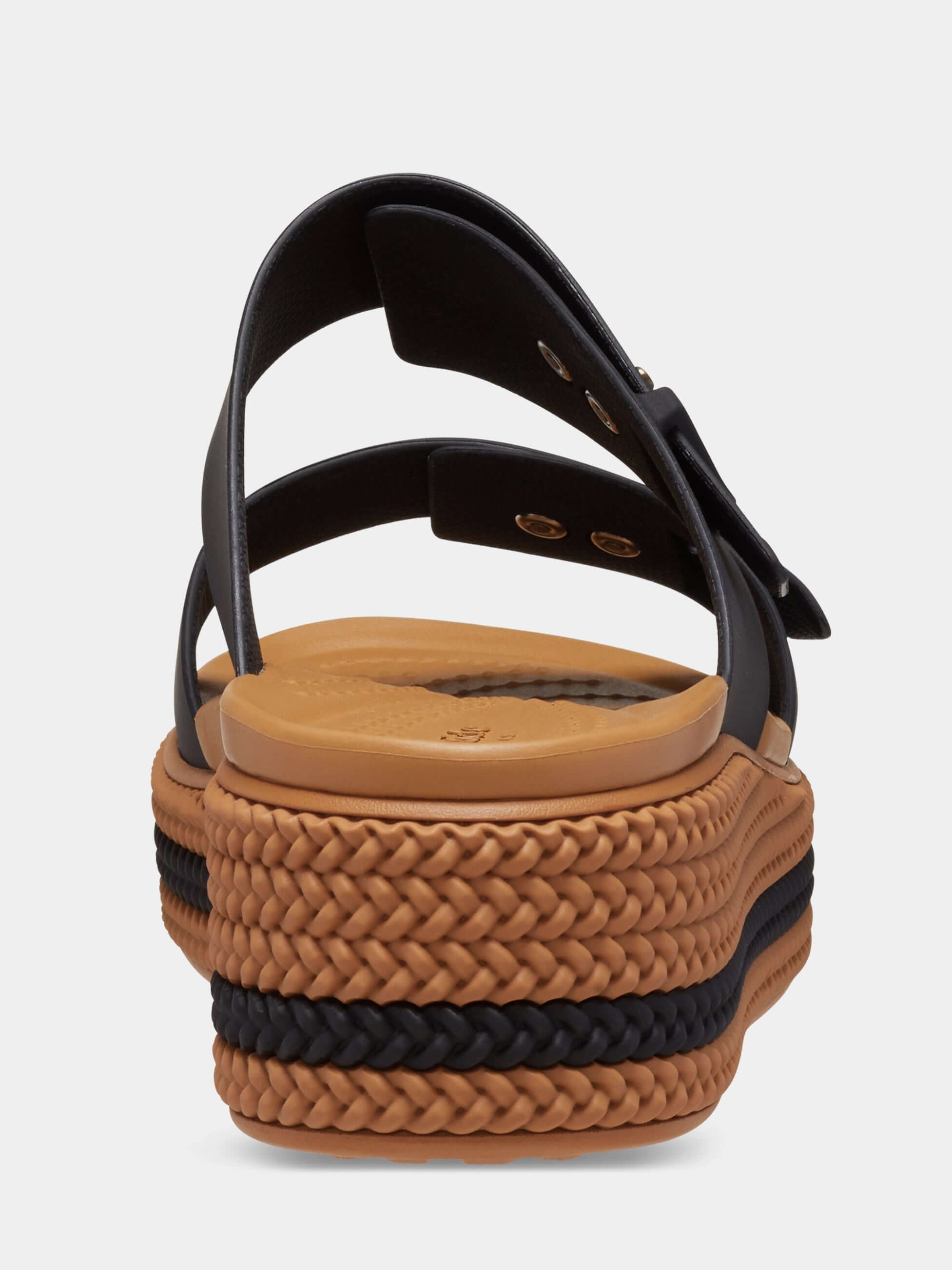 Buty medyczne Crocs Brooklyn czarne podeszwa