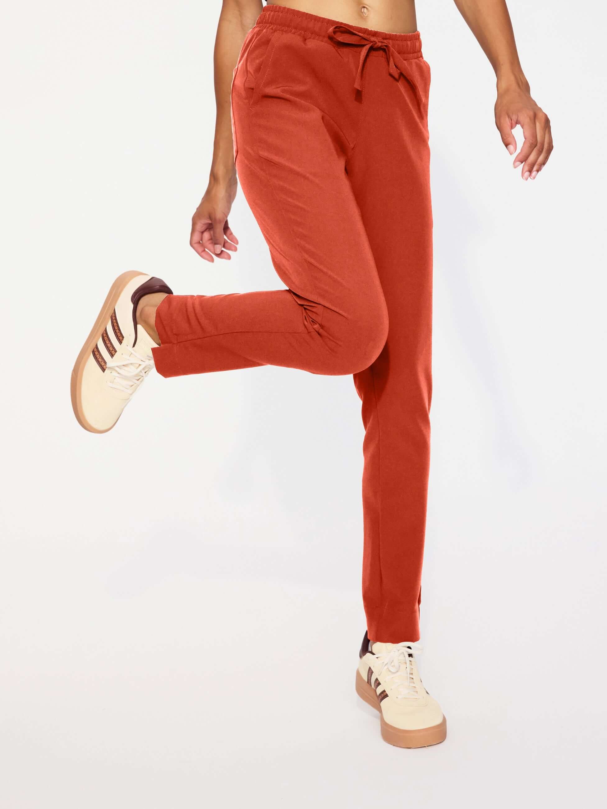 Spodnie medyczne damskie - NESSA Red Fox