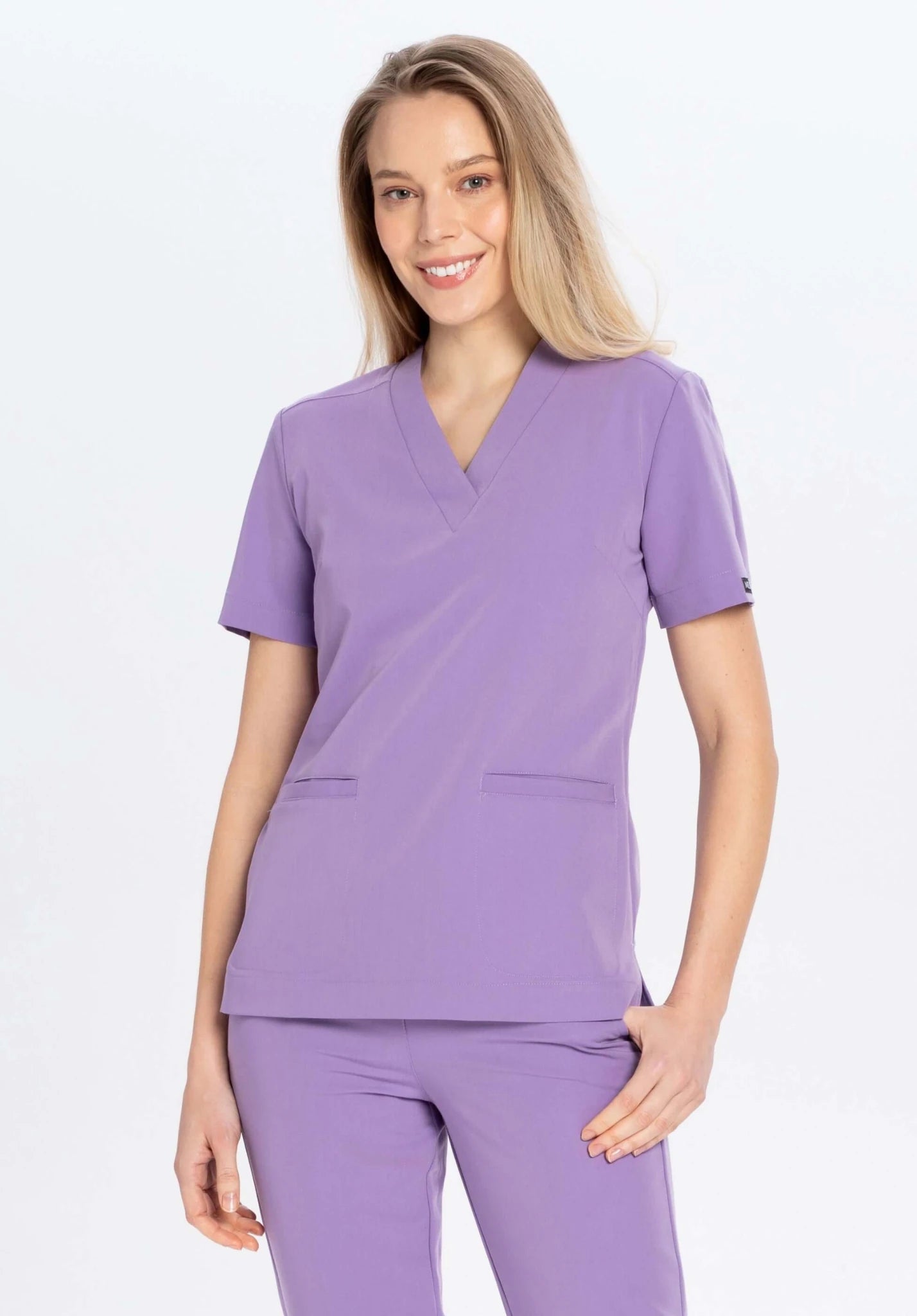 Bluza medyczna damska - MOXI amethyst - Medka