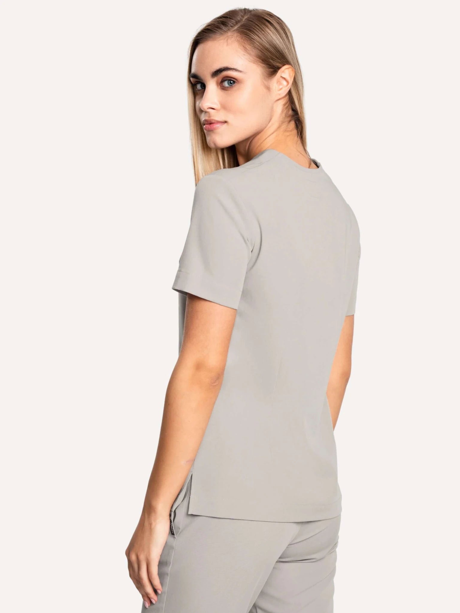 Bluza medyczna damska - MOXI beżowa - Medka