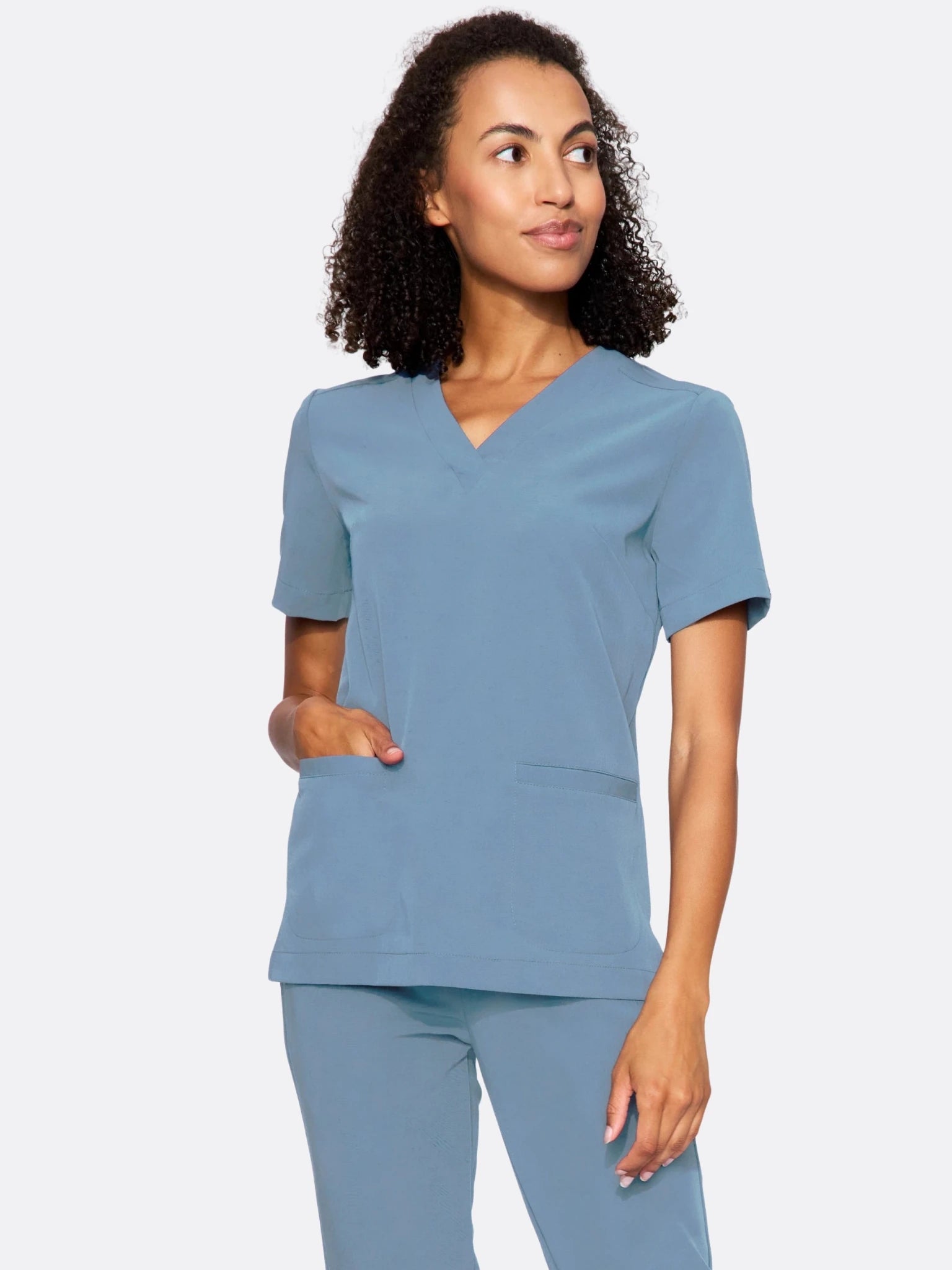 Bluza medyczna damska - MOXI candy blue - Medka