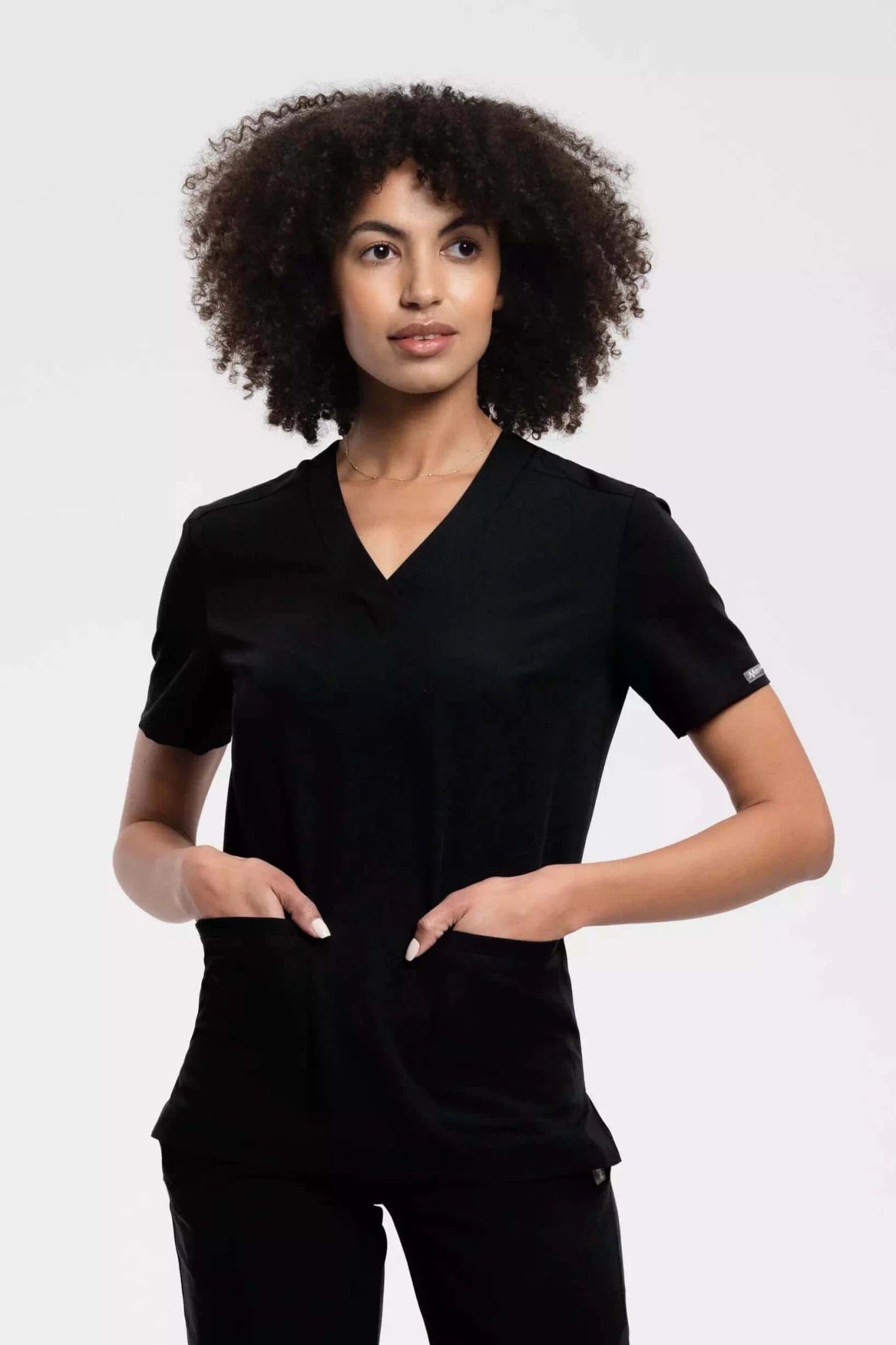 Bluza medyczna damska - MOXI czarna - Medka