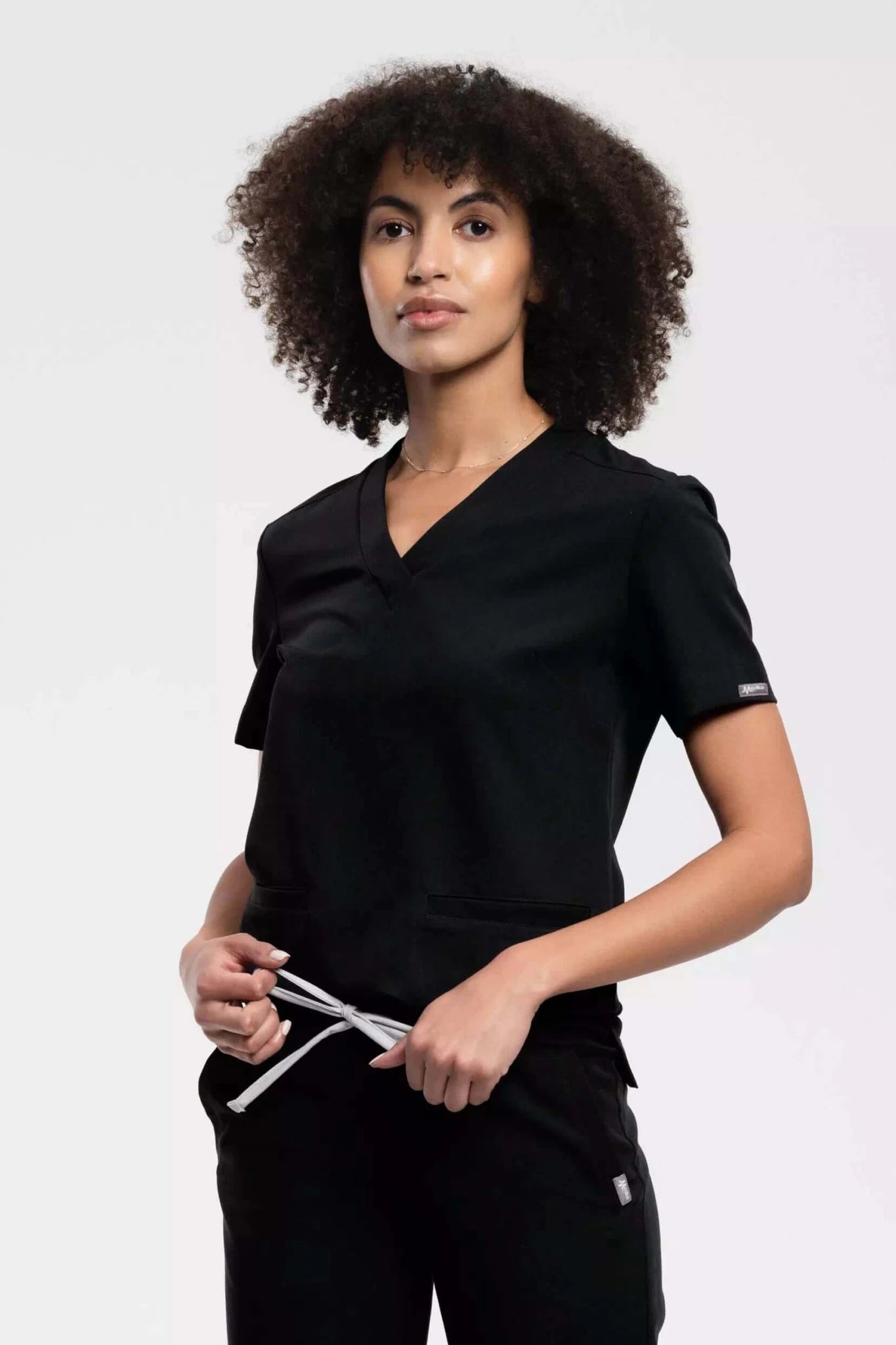 Bluza medyczna damska - MOXI czarna - Medka