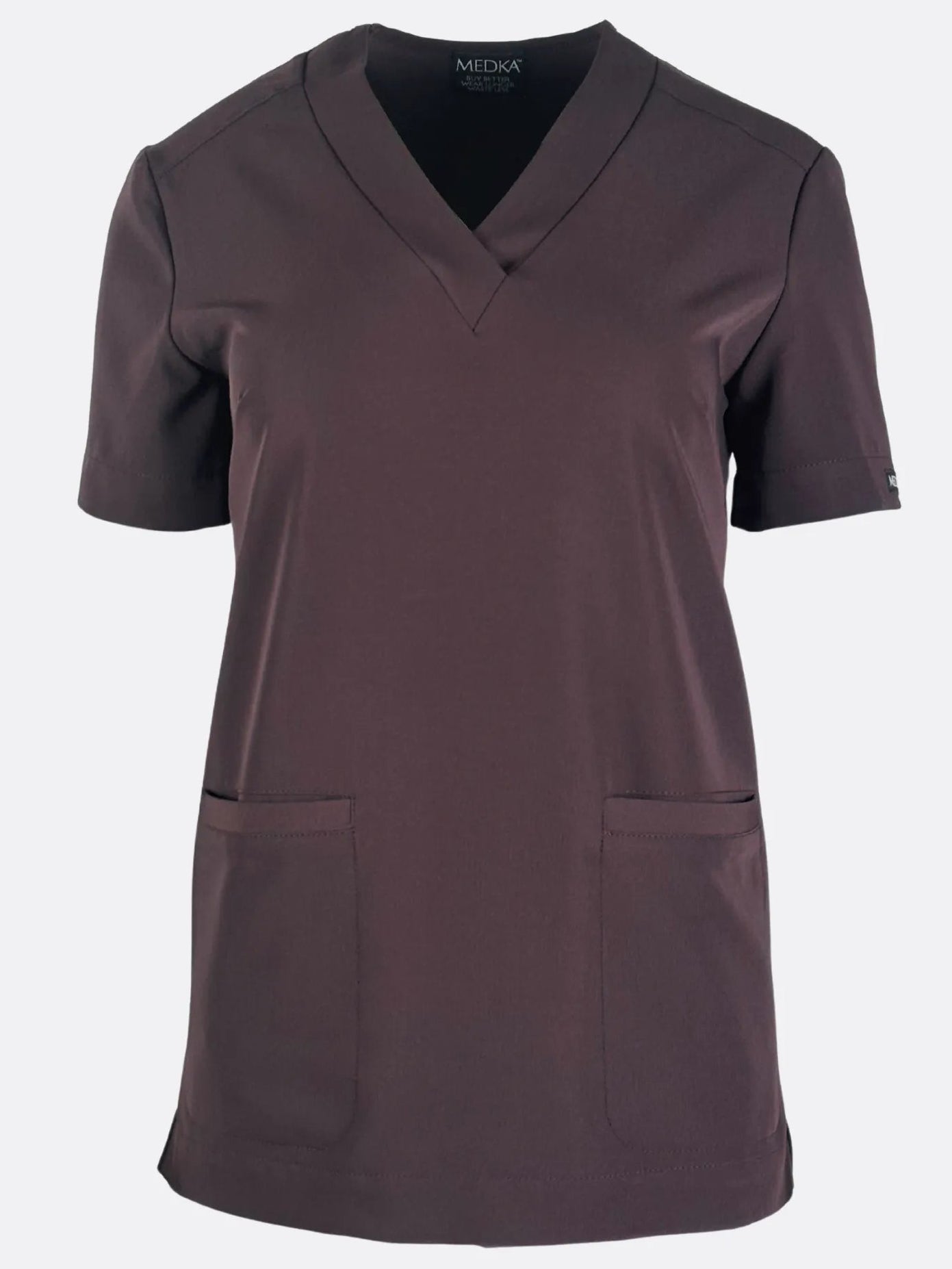 Bluza medyczna damska - MOXI czekoladowa - Medka