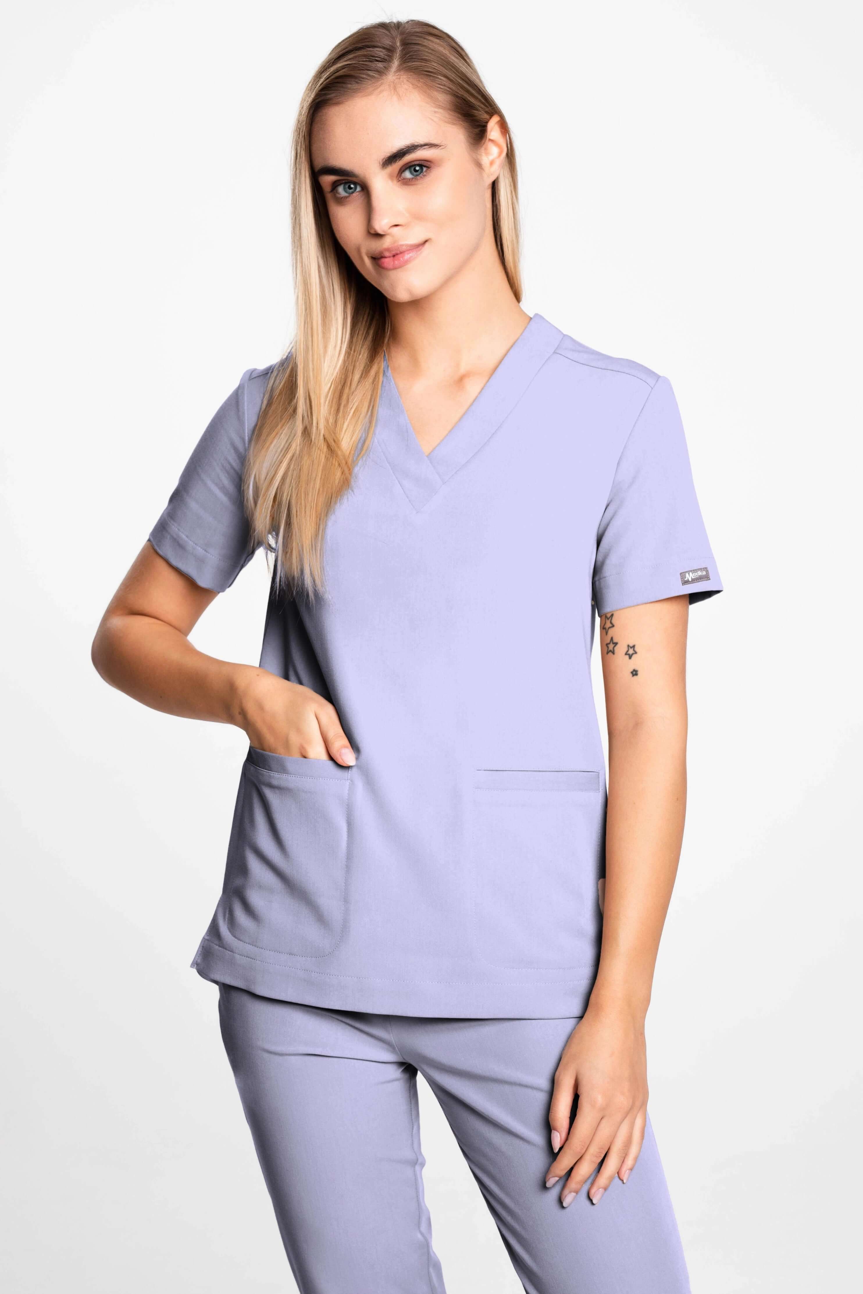 scrubs medyczny moxi lawendowy Medka