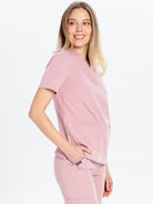 Bluza medyczna damska - MOXI misty rose - Medka