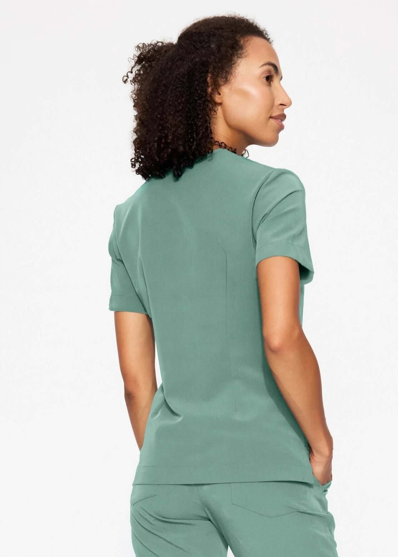 Bluza medyczna damska - MOXI oliwkowa - Medka