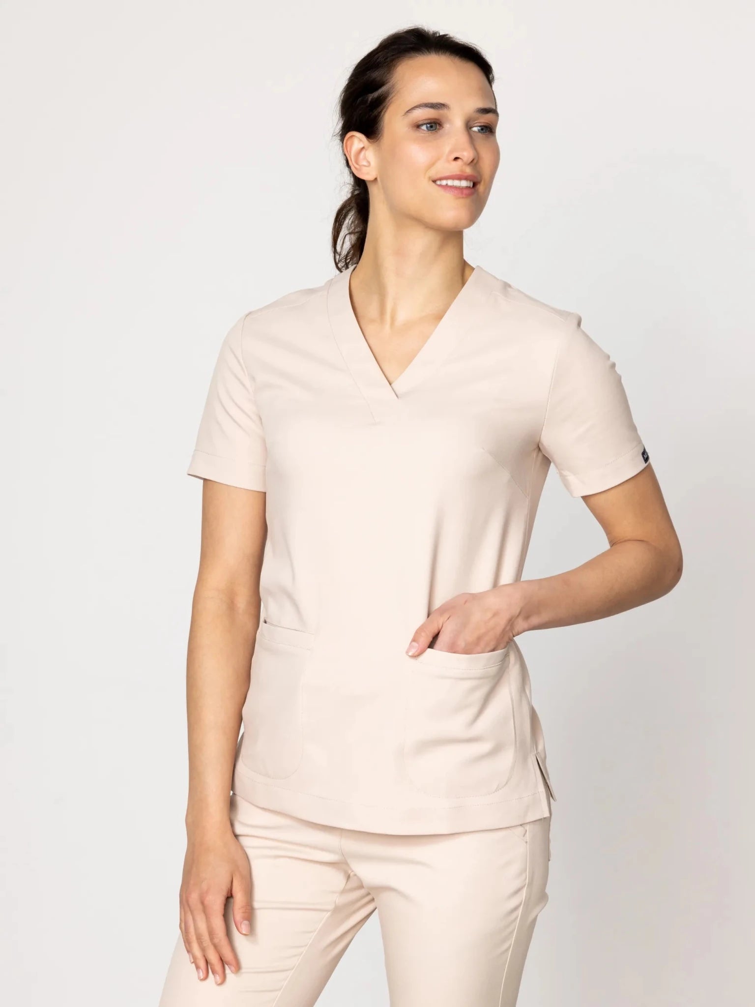 Bluza medyczna damska - MOXI vanilla - Medka