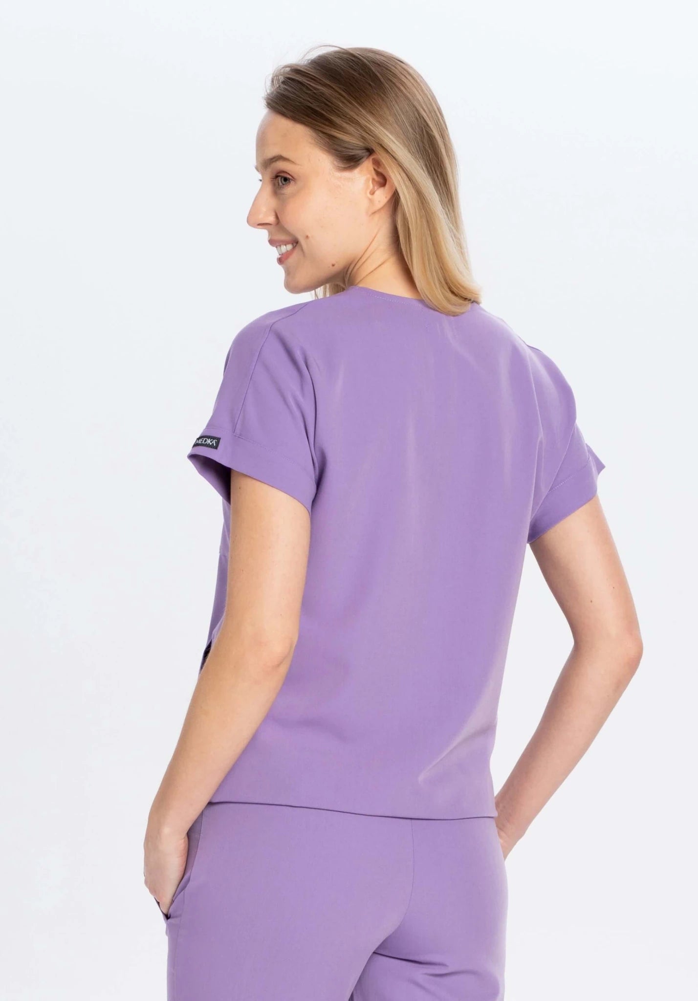 Bluza medyczna damska - WELT amethyst - Medka