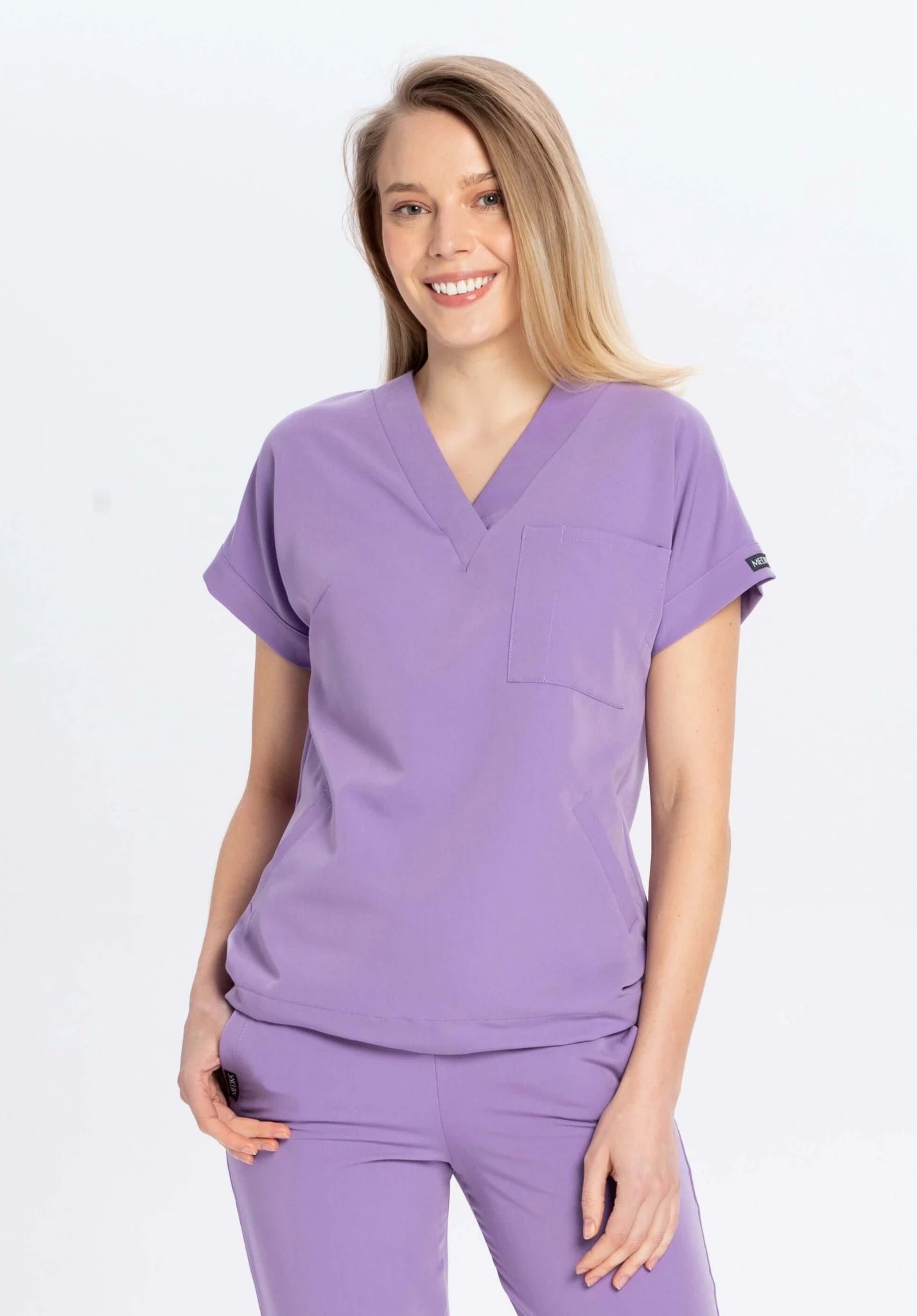 Bluza medyczna damska - WELT amethyst - Medka
