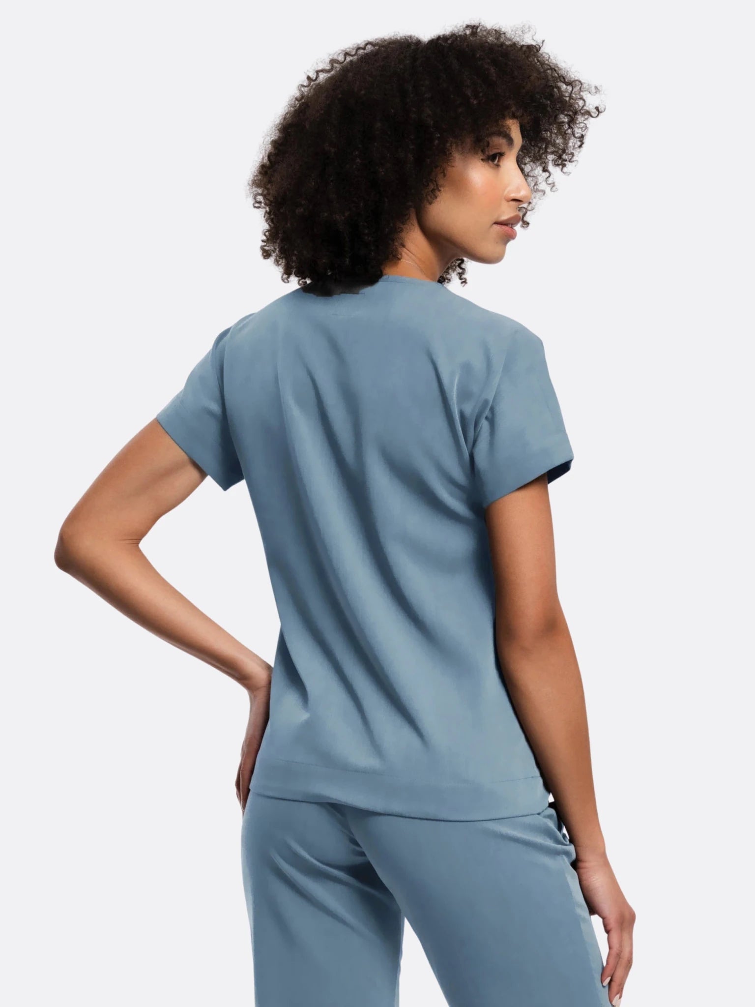 Bluza medyczna damska - WELT candy blue - Medka