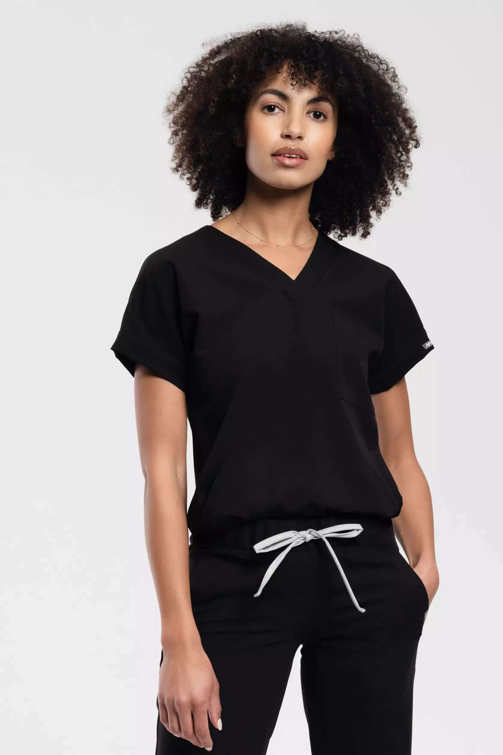 bluza medyczna  i kosmetyczna Welt czarna