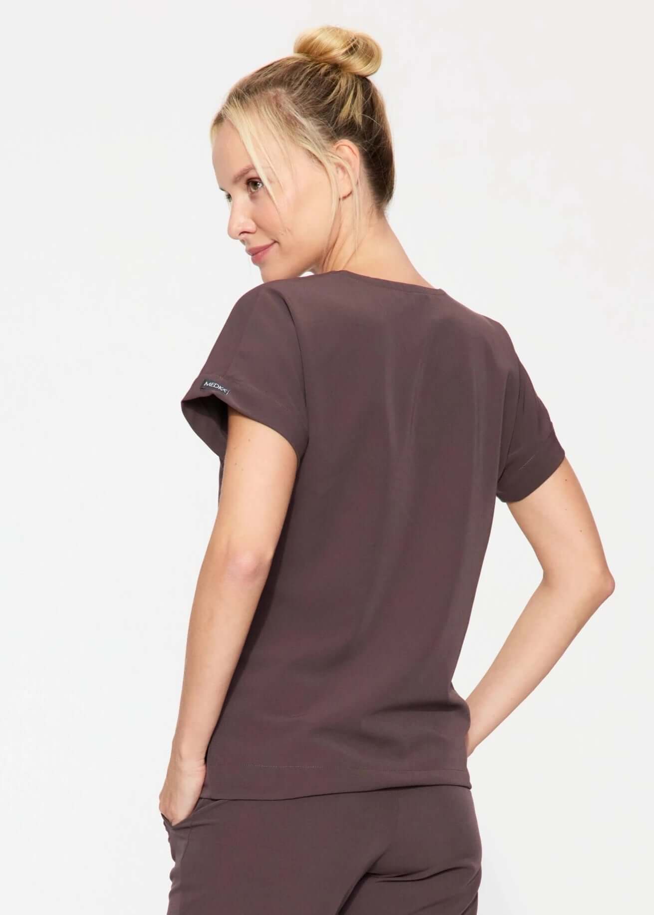 Bluza medyczna damska - WELT czekolada - Medka
