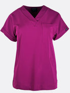Bluza medyczna damska - WELT deep rose - Medka