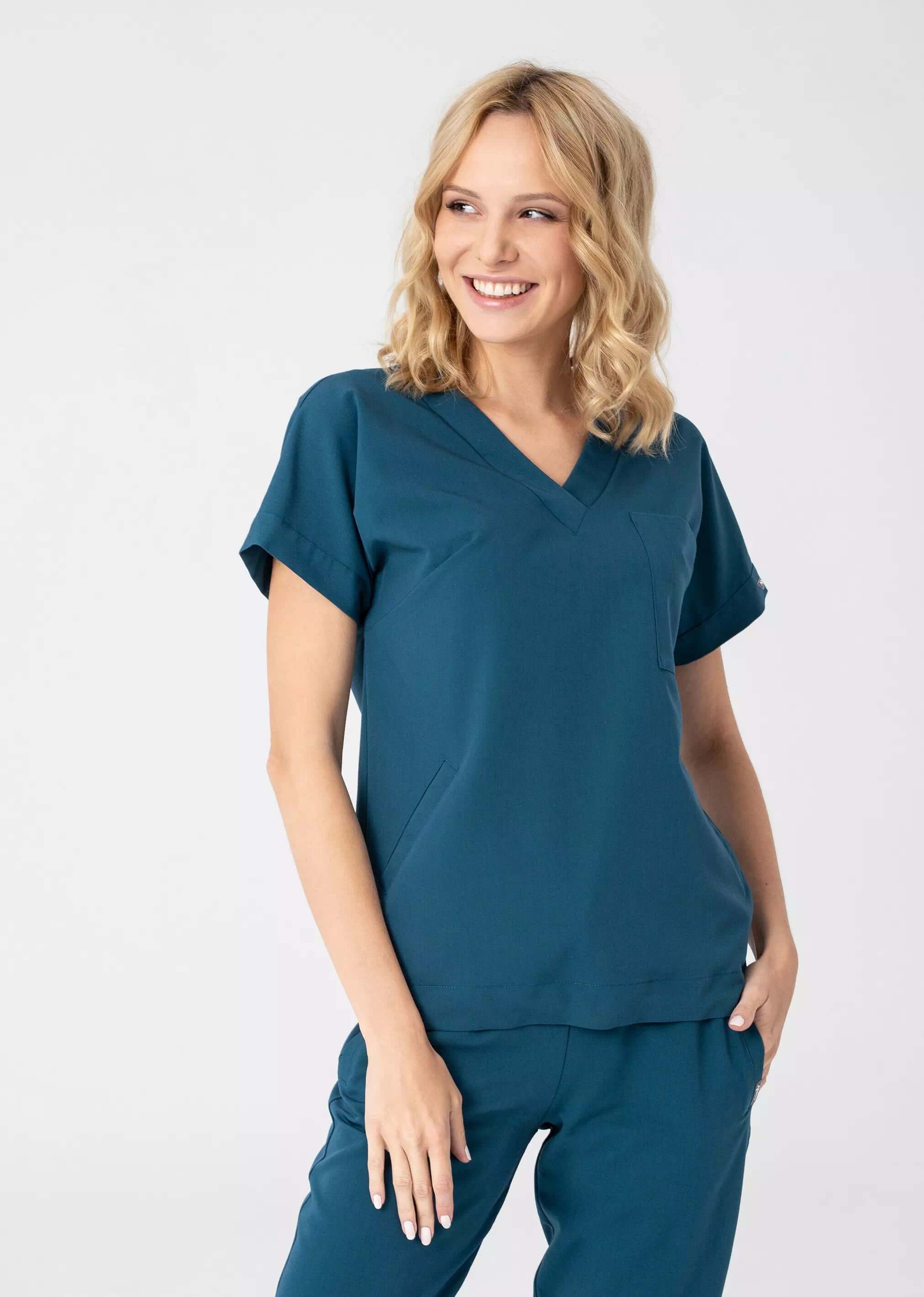 Bluza medyczna damska WELT morska