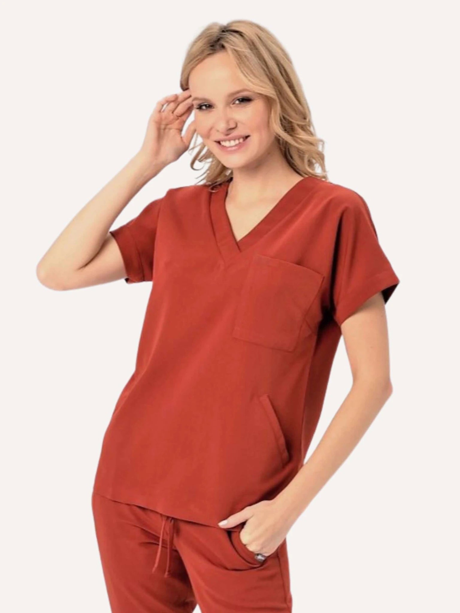 Bluza medyczna damska - WELT Red Fox - Medka