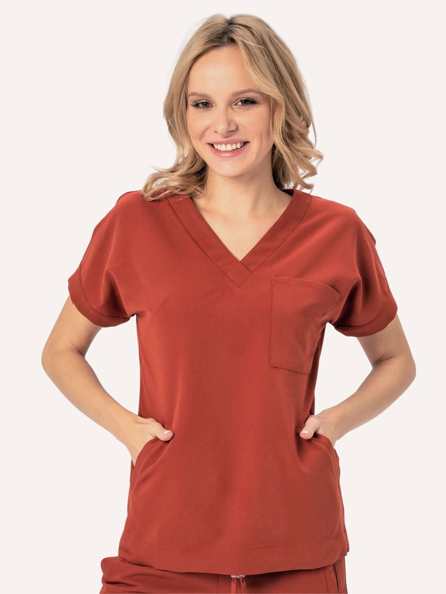 Bluza medyczna damska - WELT Red Fox - Medka