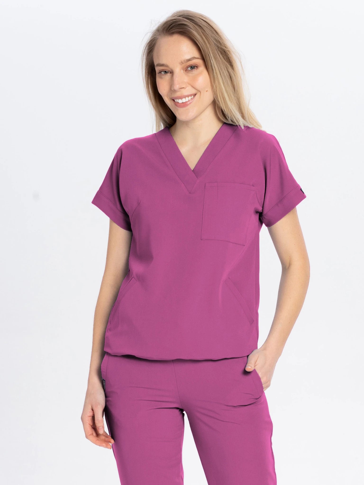 Bluza medyczna damska - WELT roseberry - Medka