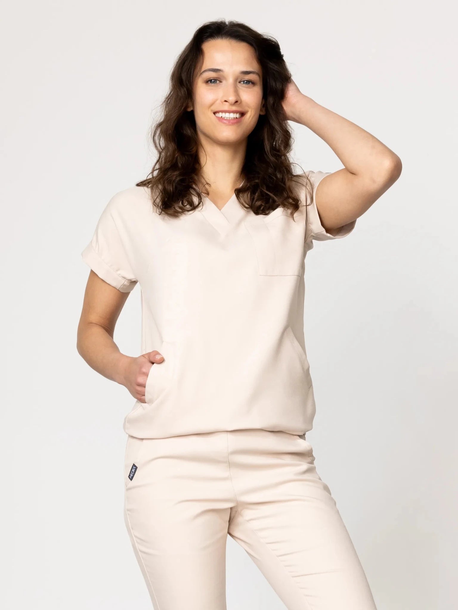 Bluza medyczna damska - WELT vanilla - Medka