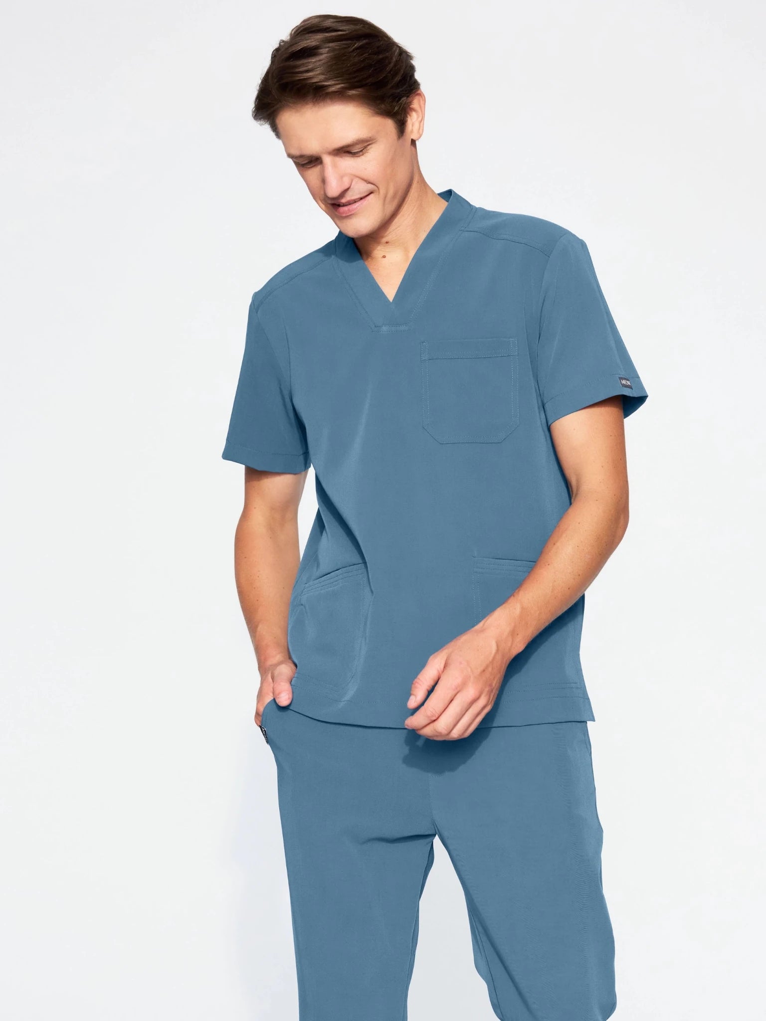 Bluza medyczna męska - AXIS candy blue - Medka