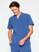 Men's medical sweatshirt - AXIS indigo