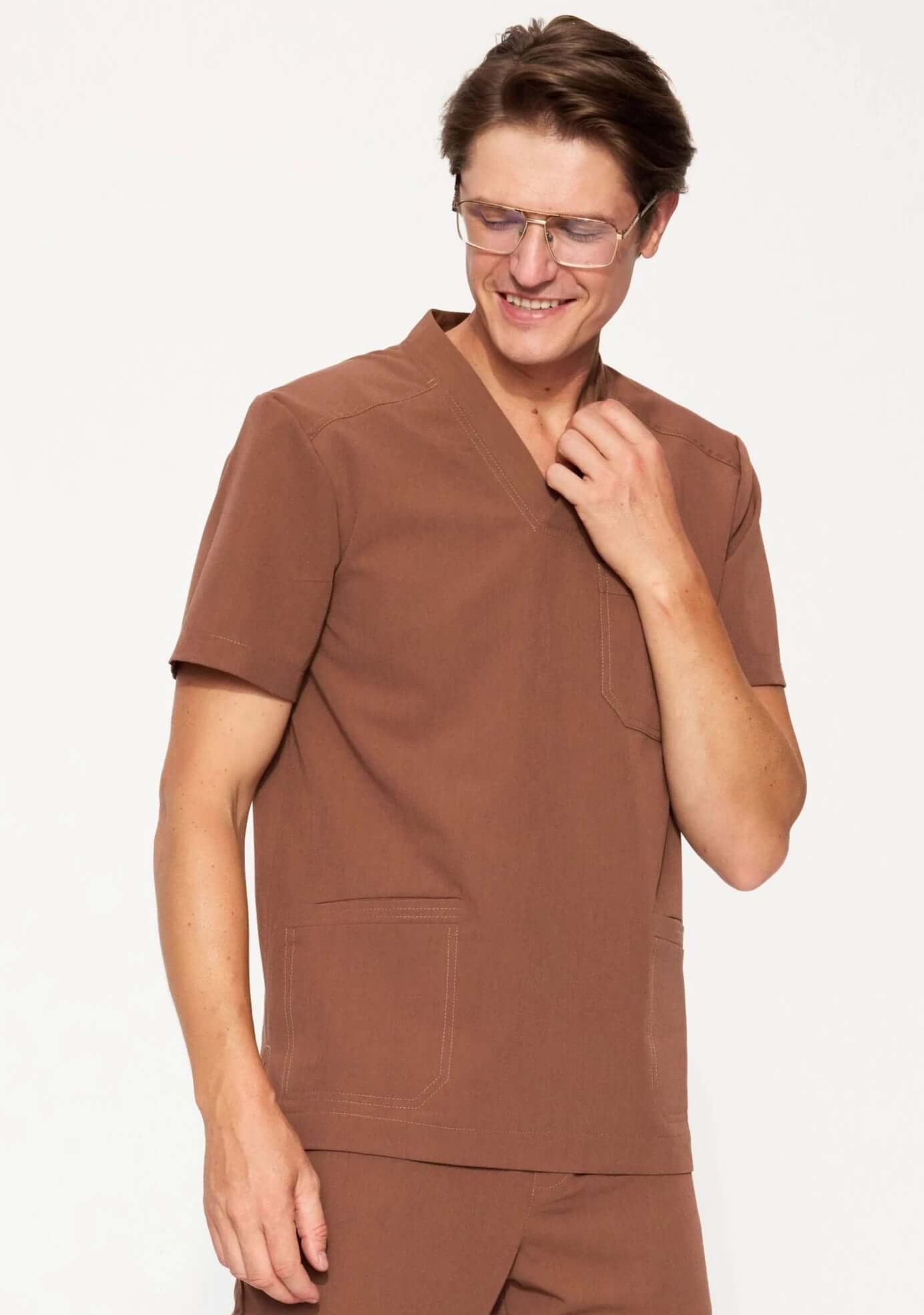 Bluza medyczna męska - AXIS tabaka - Medka