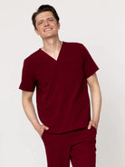 Bluza medyczna męska - Fortis cherry smoke - Medka