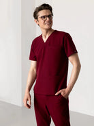 Bluza medyczna męska - Fortis cherry smoke - Medka