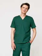 Bluza medyczna męska - Fortis emerald green - Medka