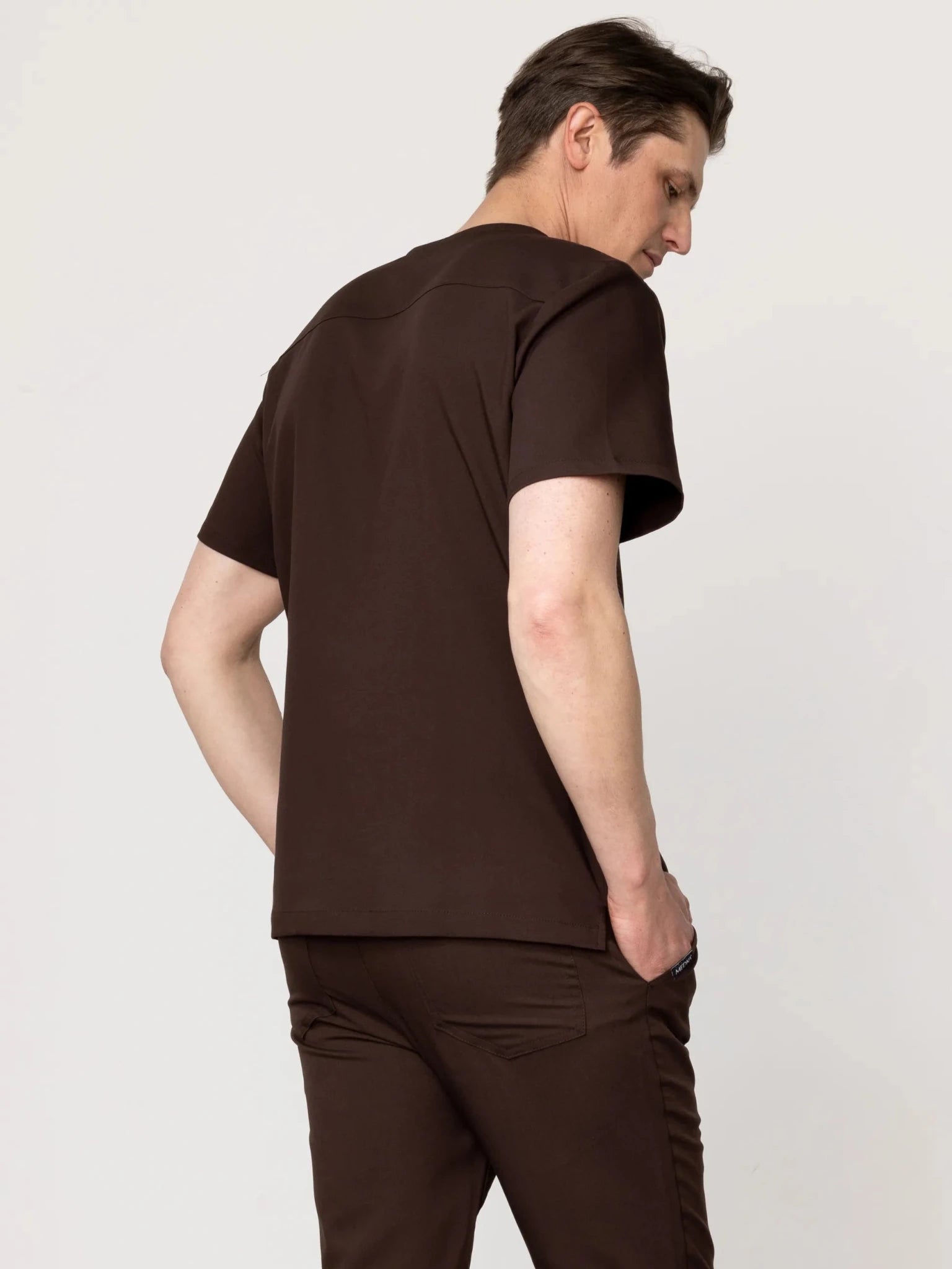 Bluza medyczna męska - Fortis espresso - Medka