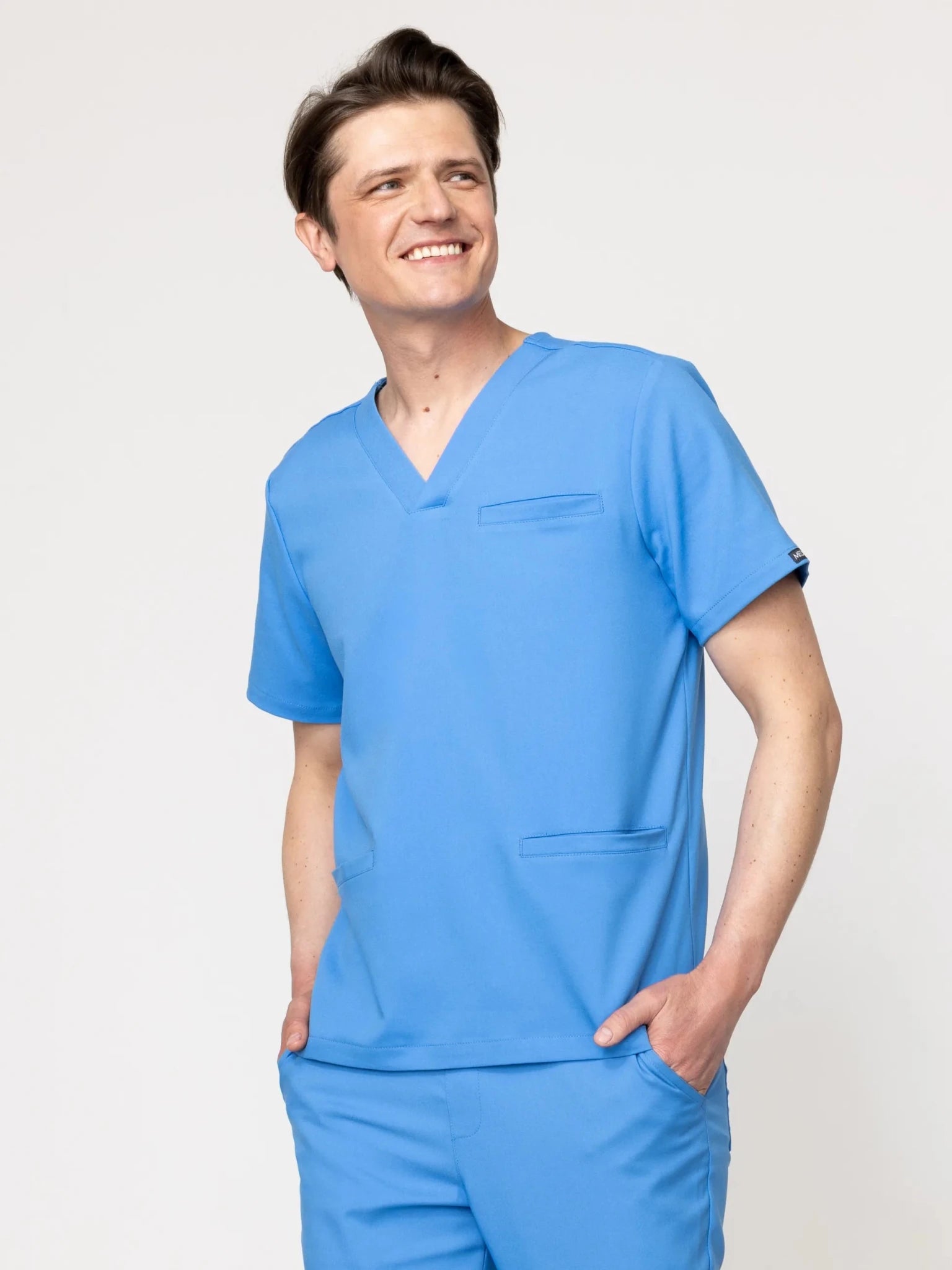 Bluza medyczna męska - Fortis lagoon blue - Medka