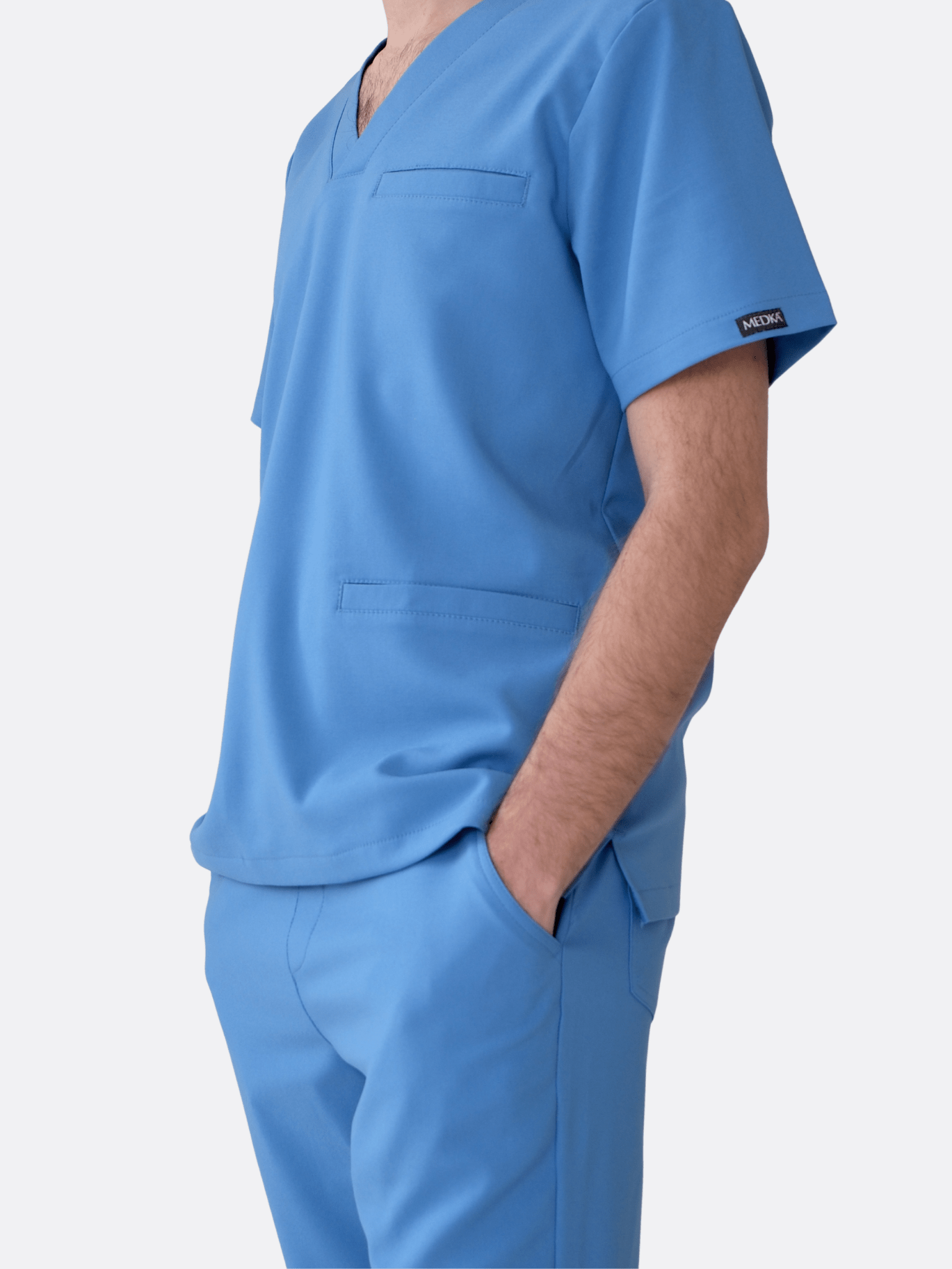 Bluza medyczna męska - Fortis lagoon blue - Medka